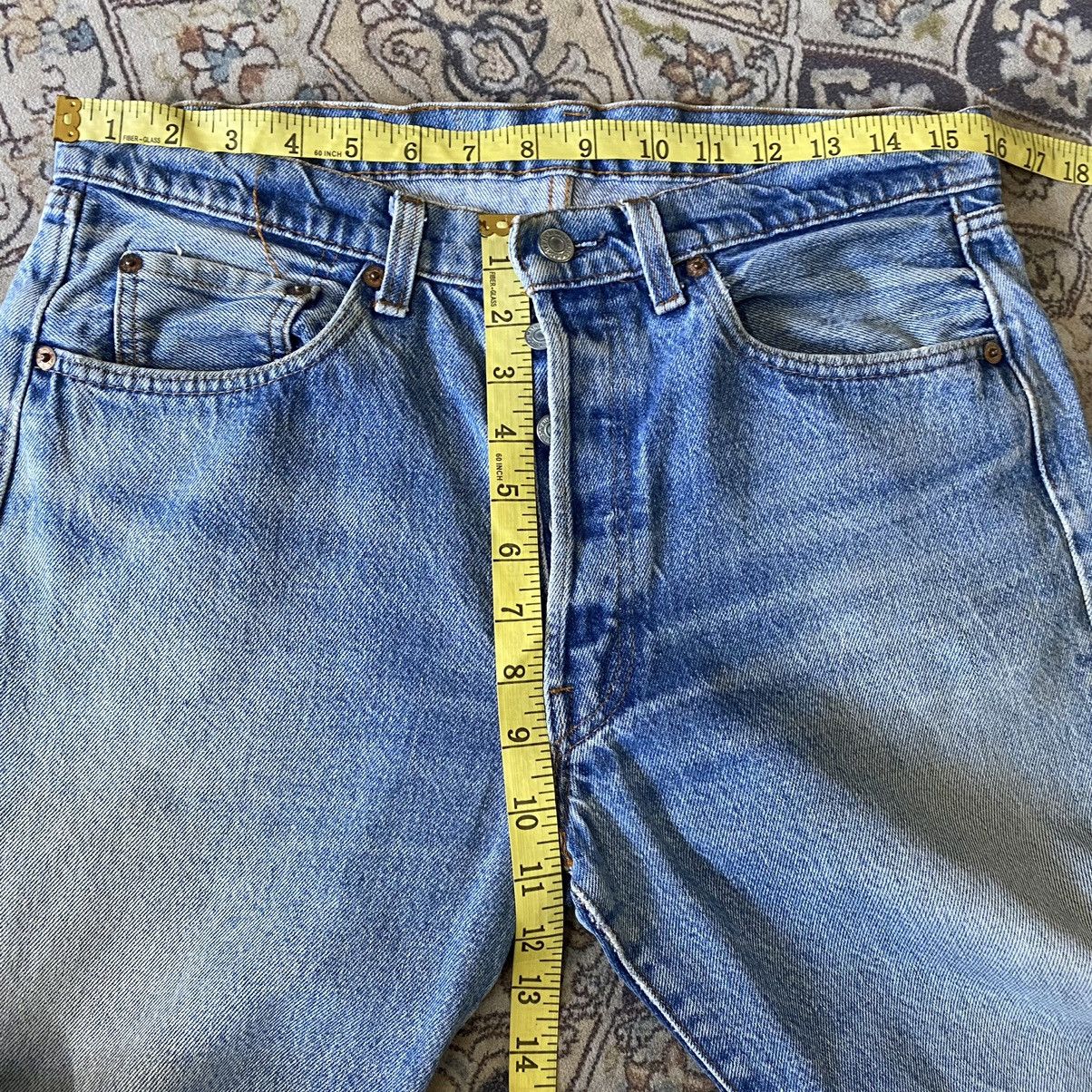 Vintage 80s Levis 501 Bartack Jeans 32x27.5 Made in USA - 22