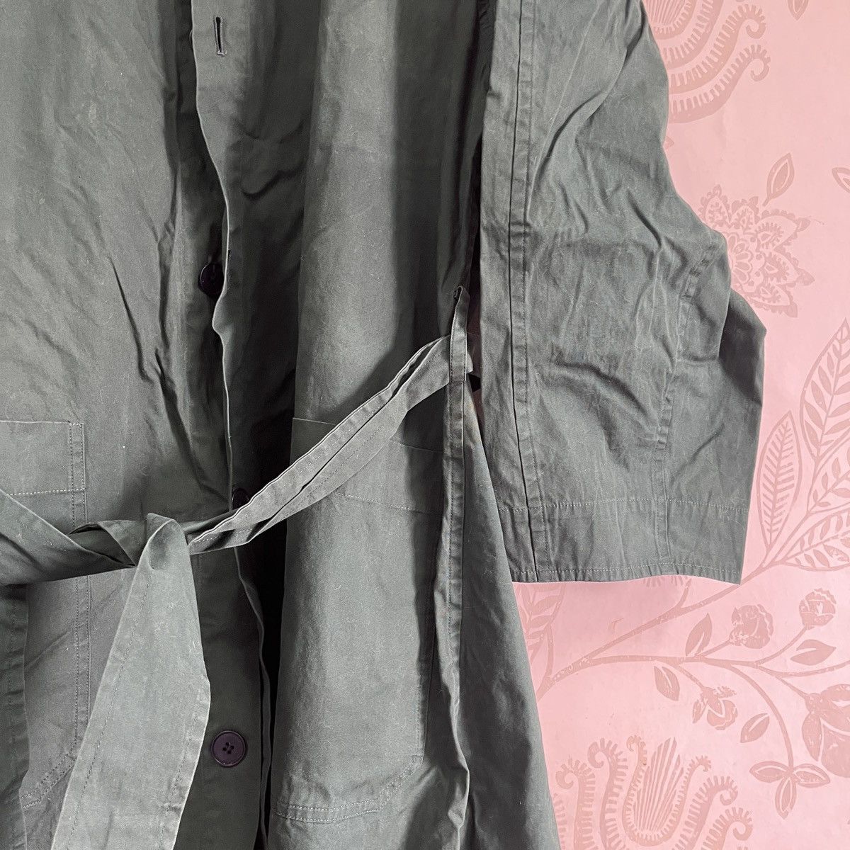Vintage 1 Of 1 Sample Kenzo Japan Parka Long Coat With Hood - 7