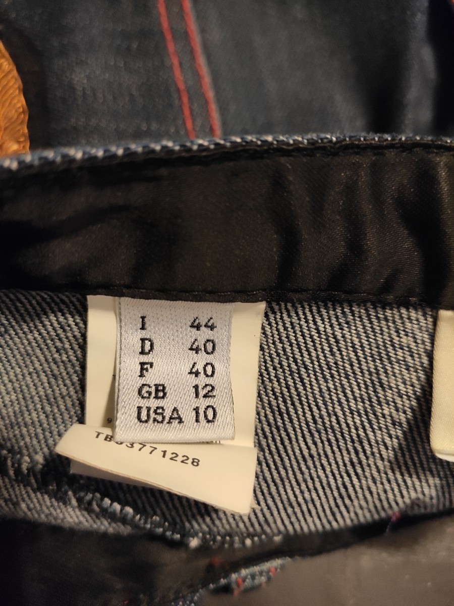 Gaultier2 chic logo denim pants.Like Saint Laurent - 7