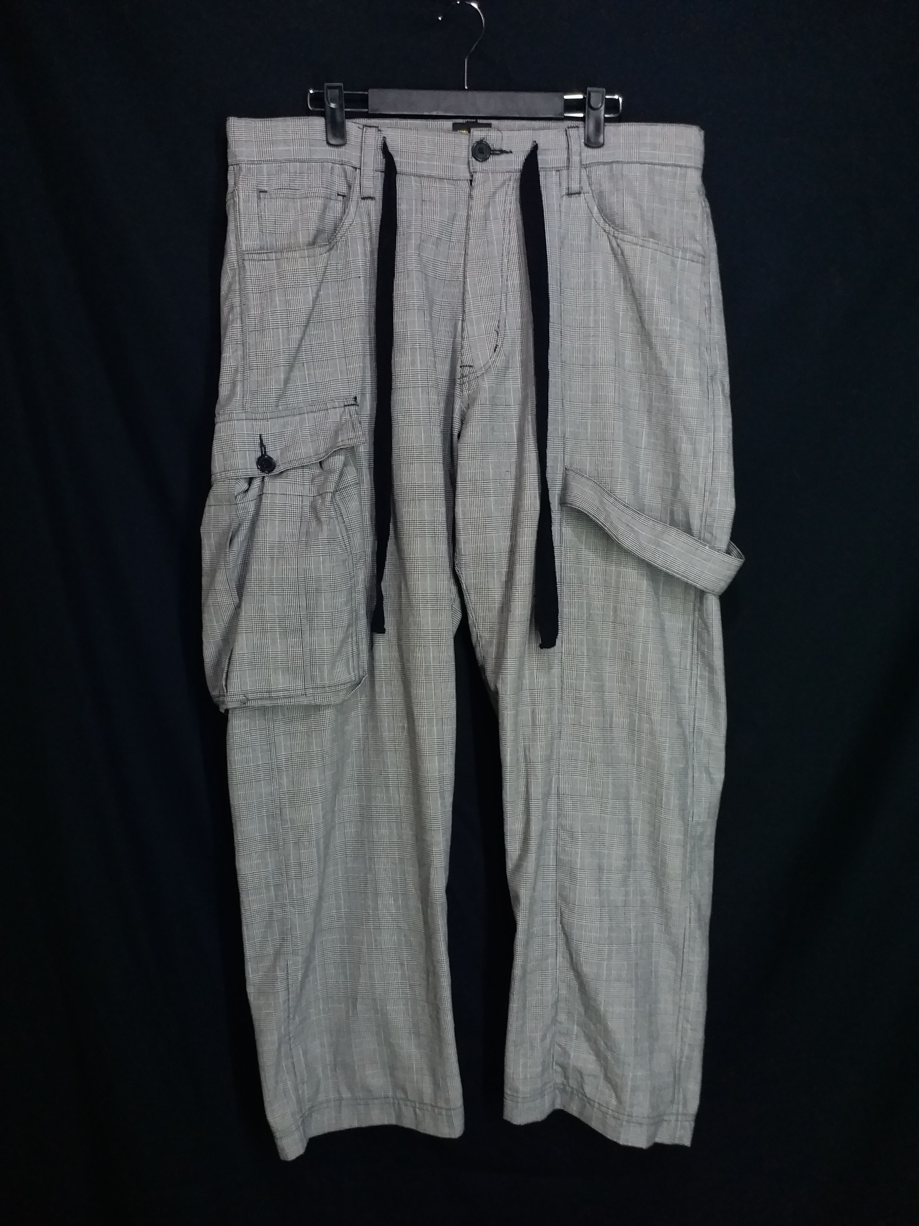 Japanese Brand - ‼️MUST GONE🚀 Glen Plaid Pants Baggy Saggy Japan Streetwear - 1