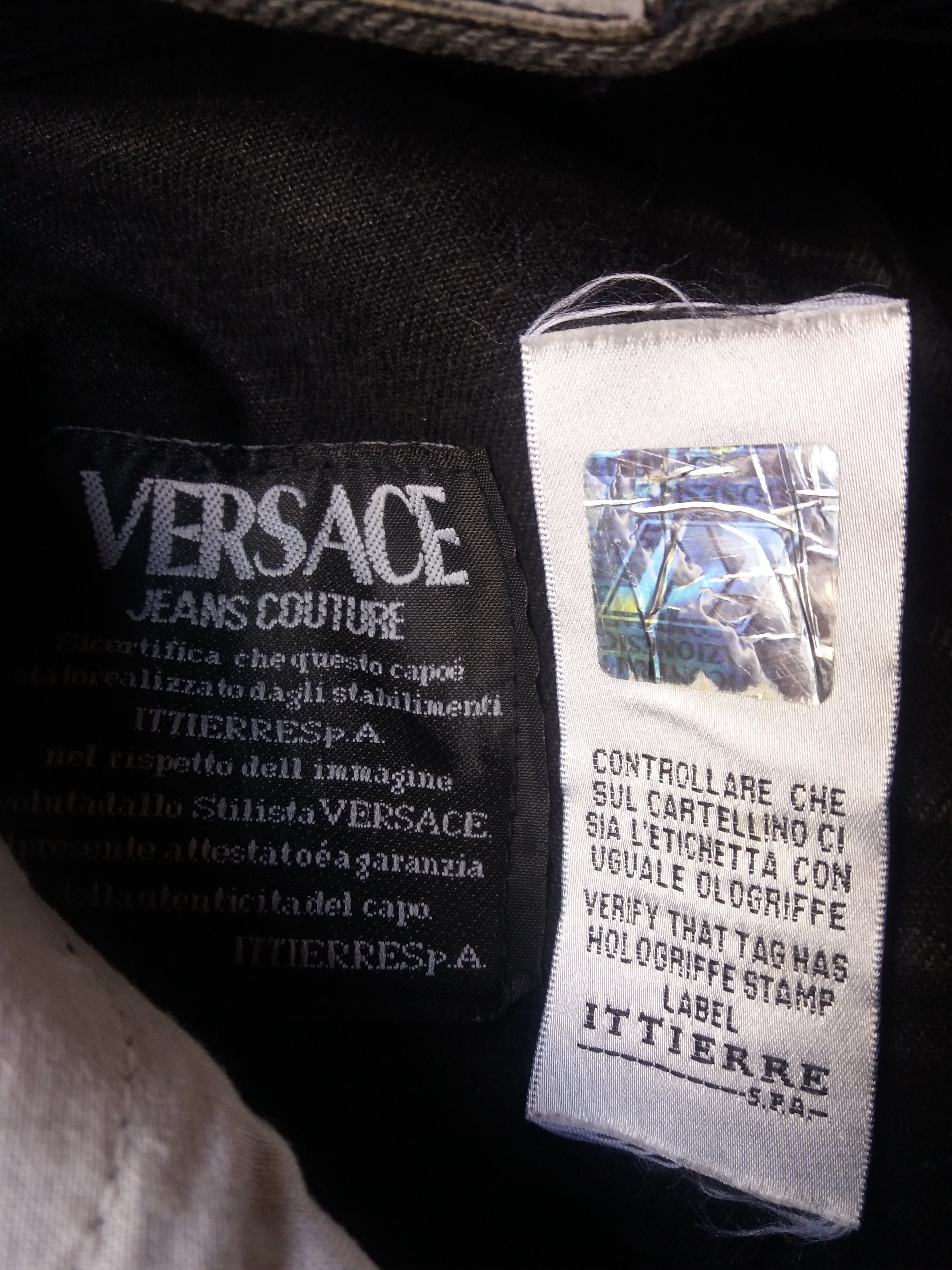 Versace jeans couture denim jeans - 4
