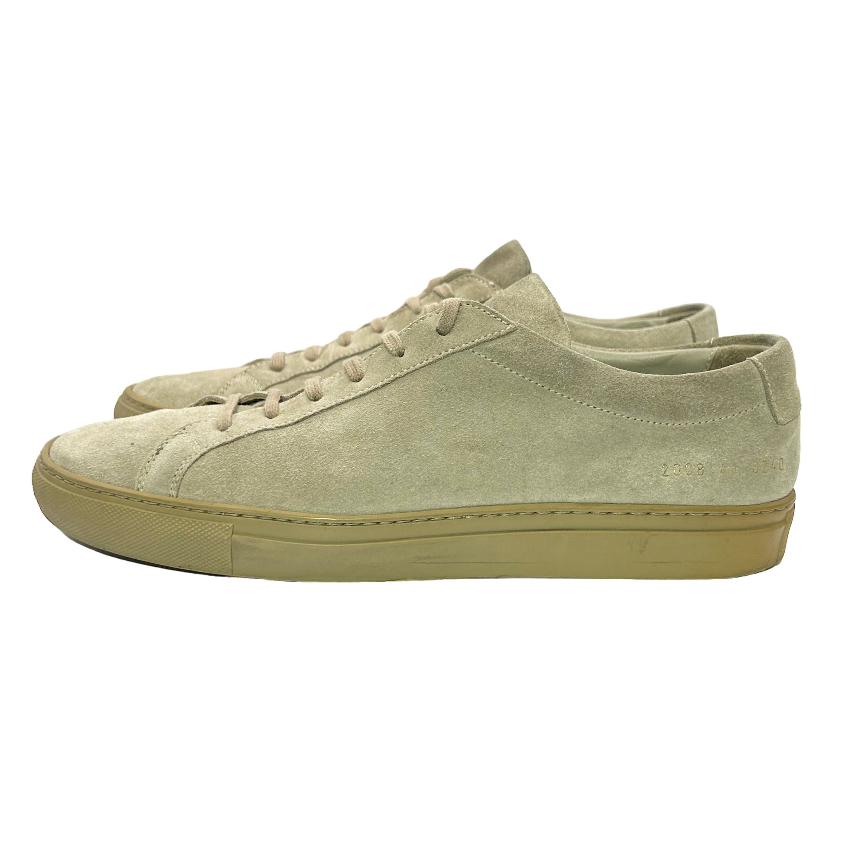Taupe Suede Achilles Low Sneakers - 4