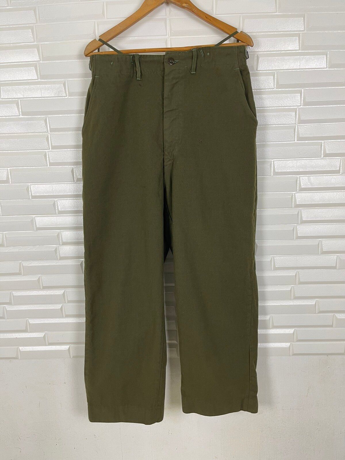 Vintage - 1970 World War II German Wehrmacht Uniform Pants - 1