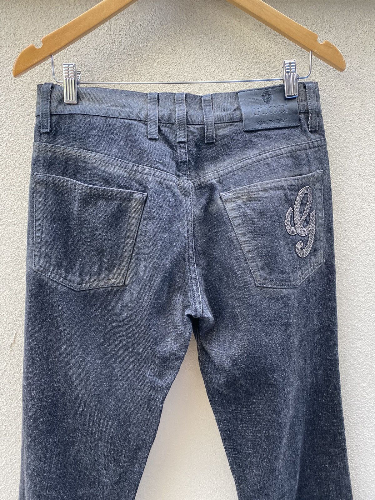 GUCCI Straight Cut Jeans Made in Italy - 8