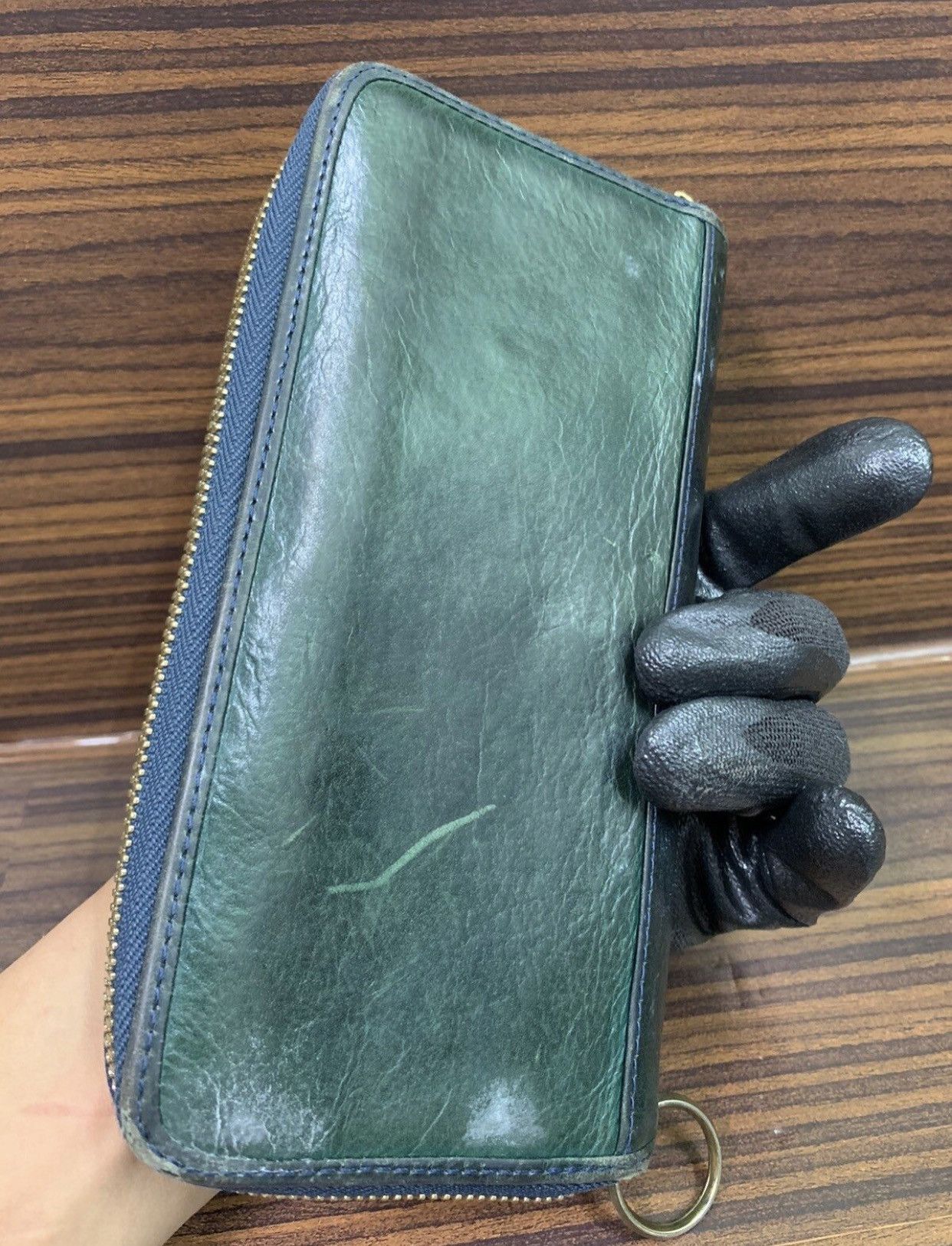 Masterpiece Japan Leather Wallet Zipper - 5