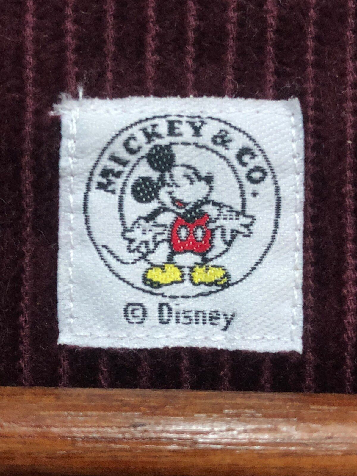 Vintage Mickey Mouse Corduroy Vest - 4