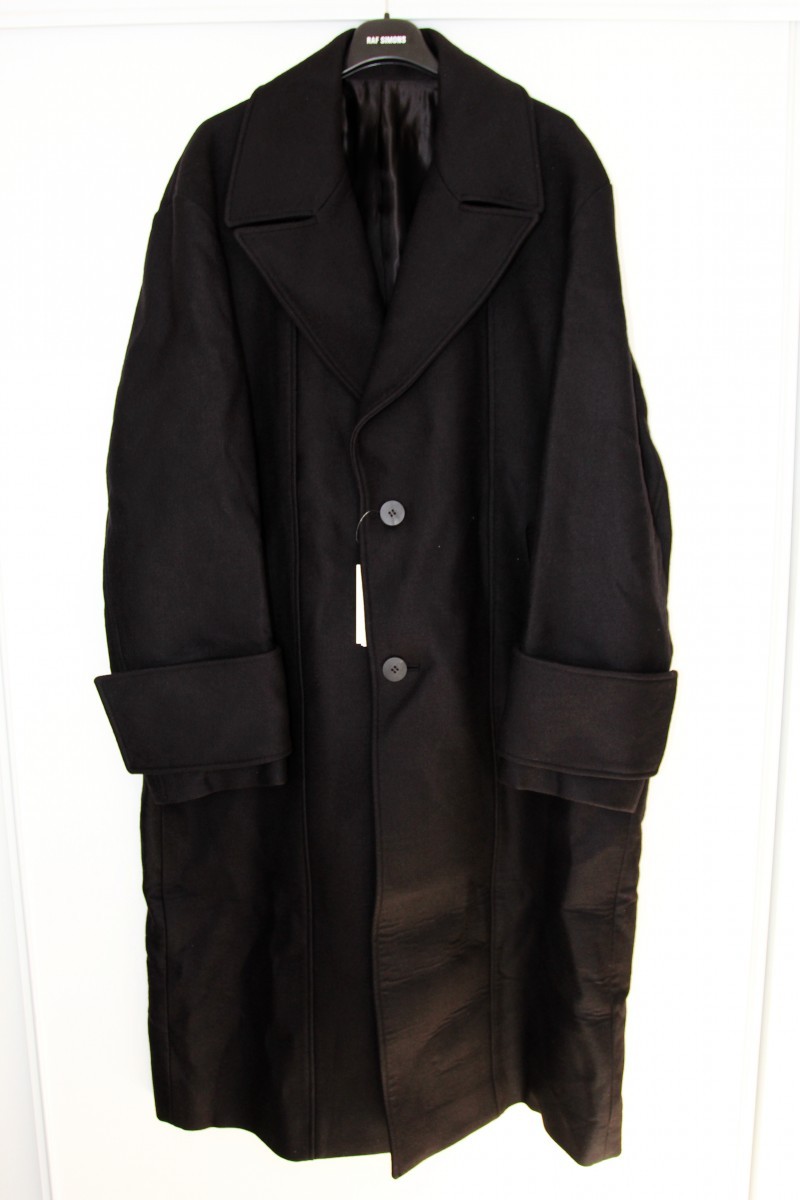 BNWT AW20 WOOYOUNGMI WOOL CASHMERE CUFF ACCENT COAT 52 - 2