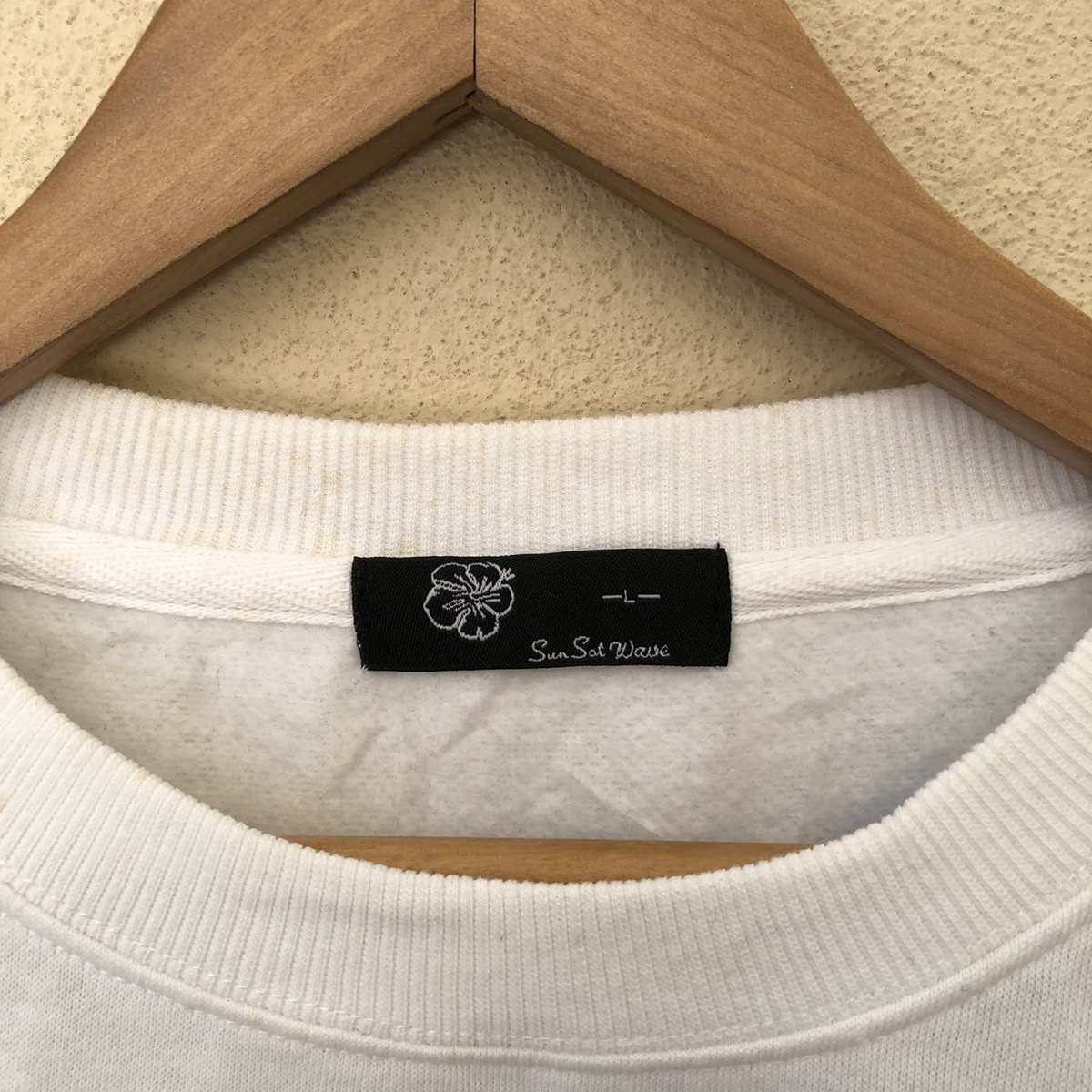 Japanese Brand - Sun sat wave printed sweatshirt - 4