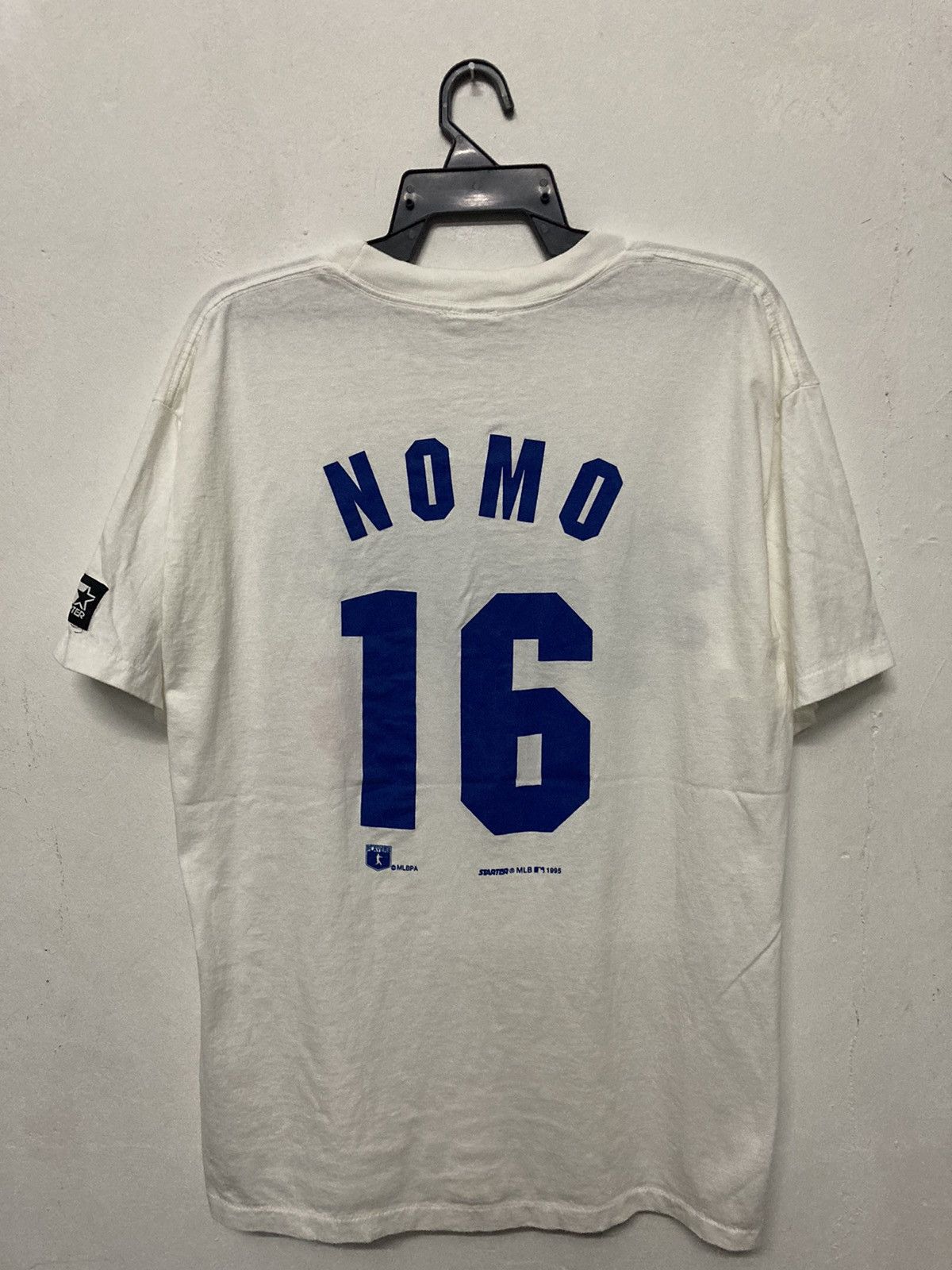 Vintage 1995 Dodgers #16 Hideo Nomo T-shirt - 2