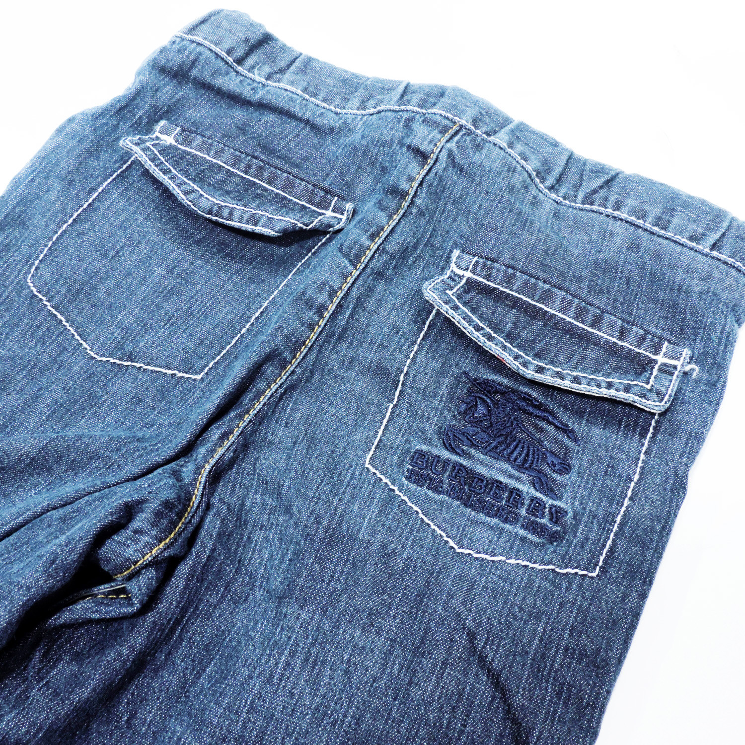 BURBERRY DENIM LONG PANTS - 8