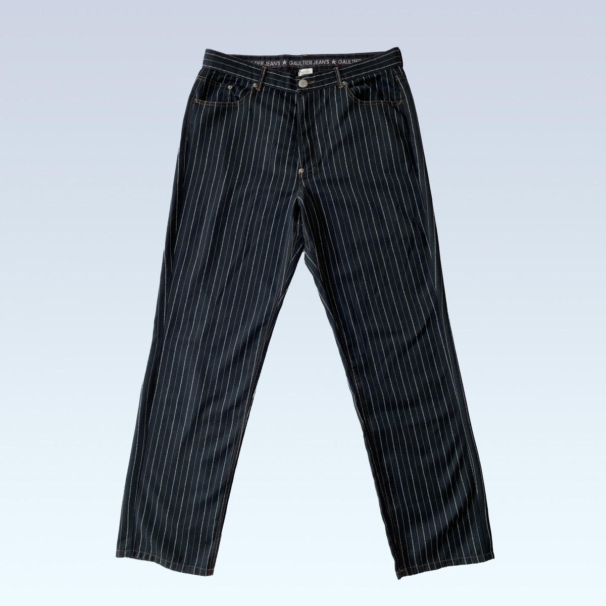 JPG Vintage wool striped pants (90s) - 3