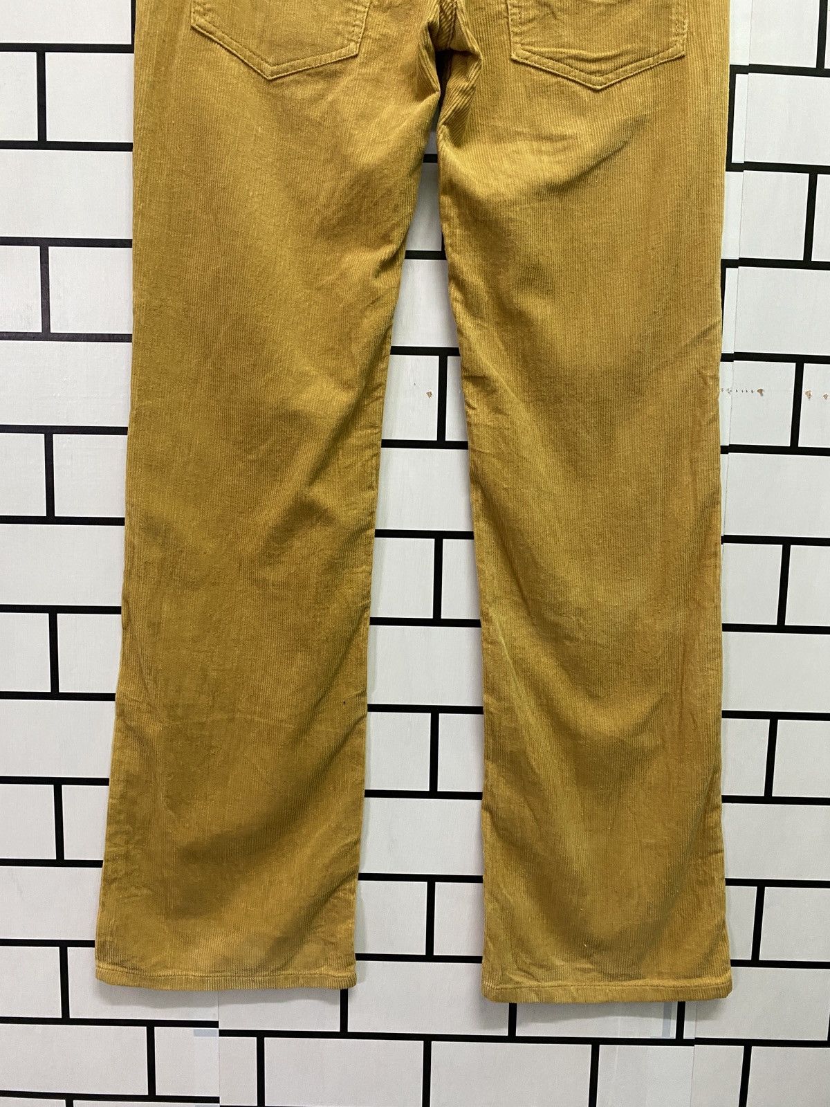 Designer - Japanese Brand Rollin Corduroy Low Rise Patches Pants - 13