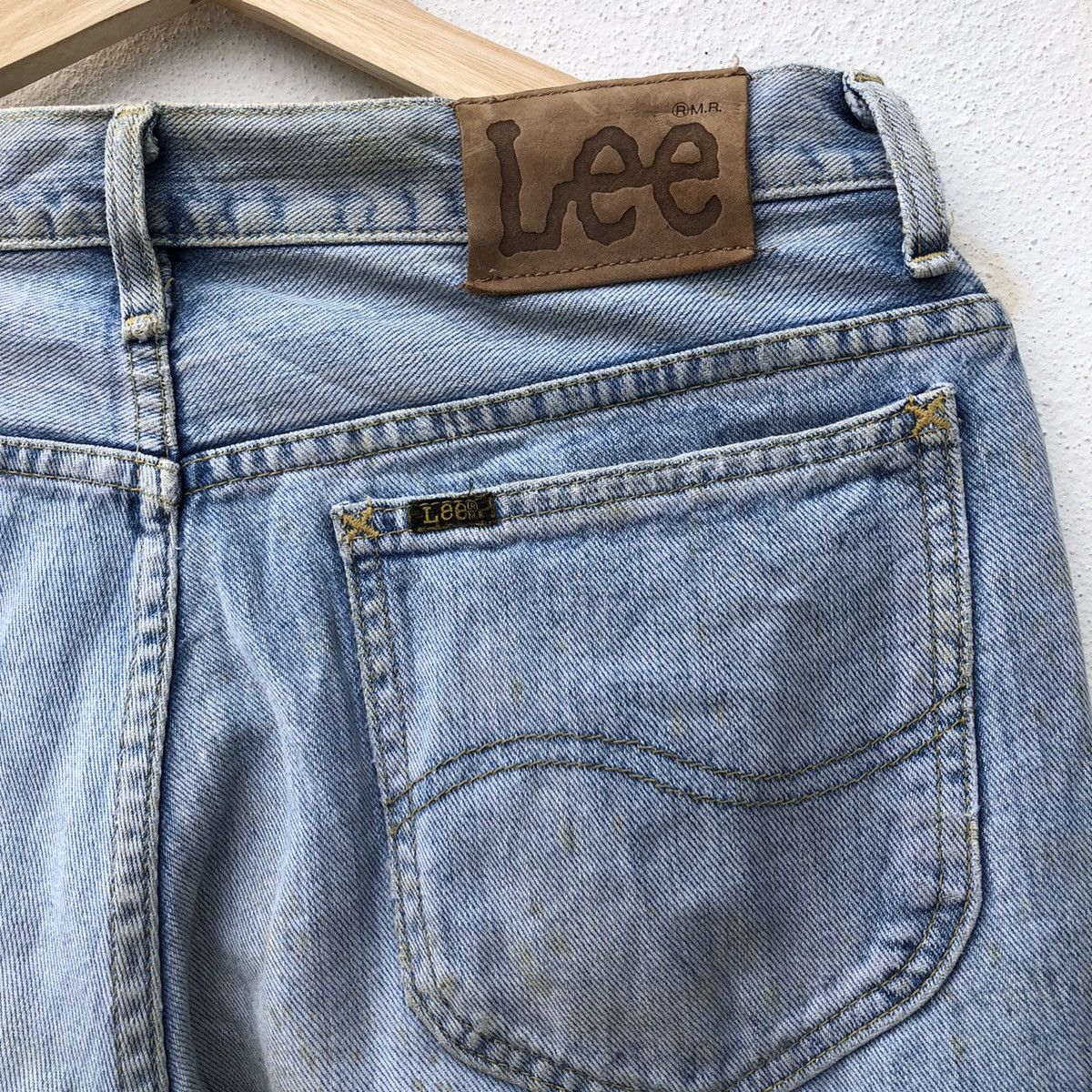 VINTAGE LEE RIDERS DISTRESSED DENIM - 11