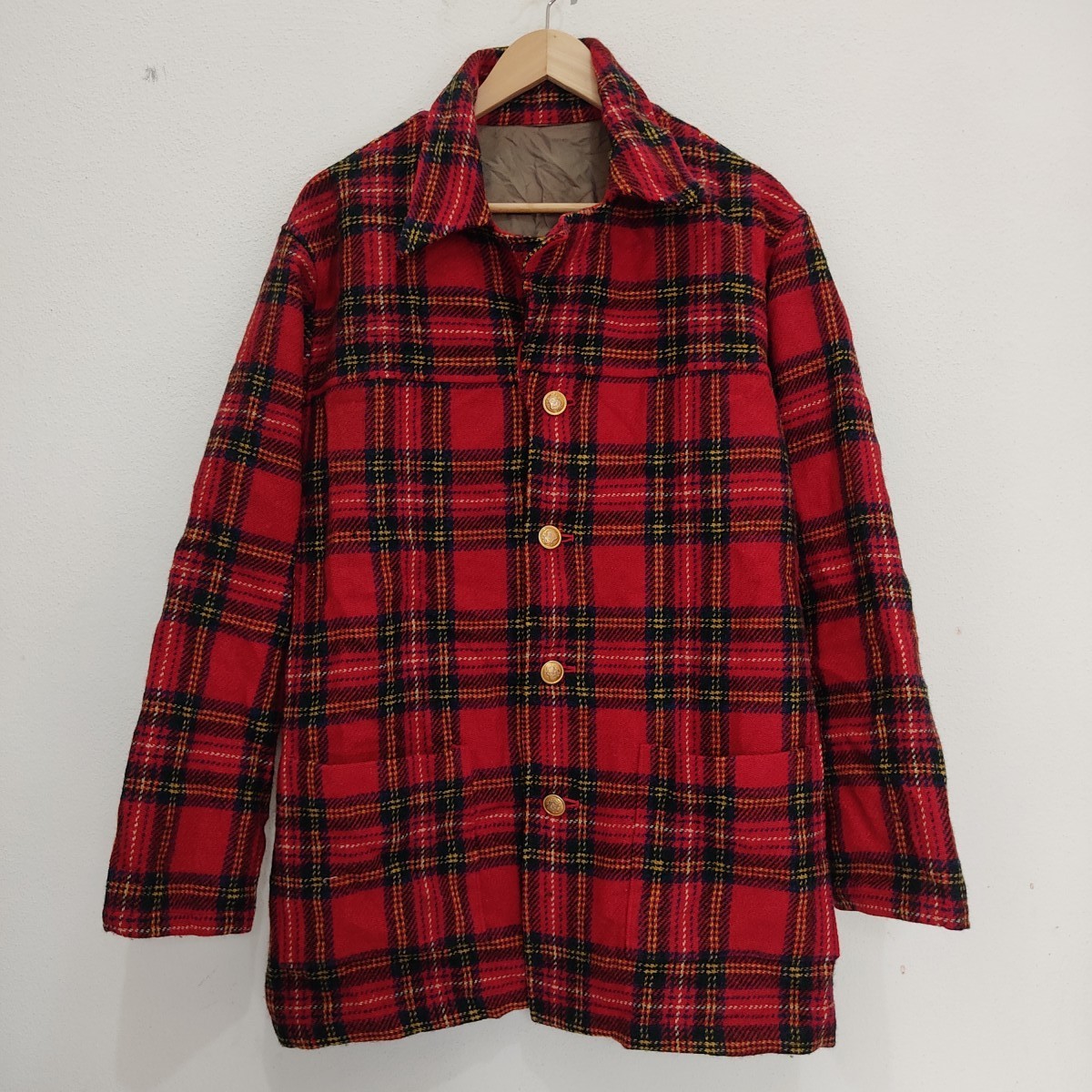 Harris Tweed - Nepenthes Harris Tweed Needles Rebuild Wool Flannel Jacket - 1
