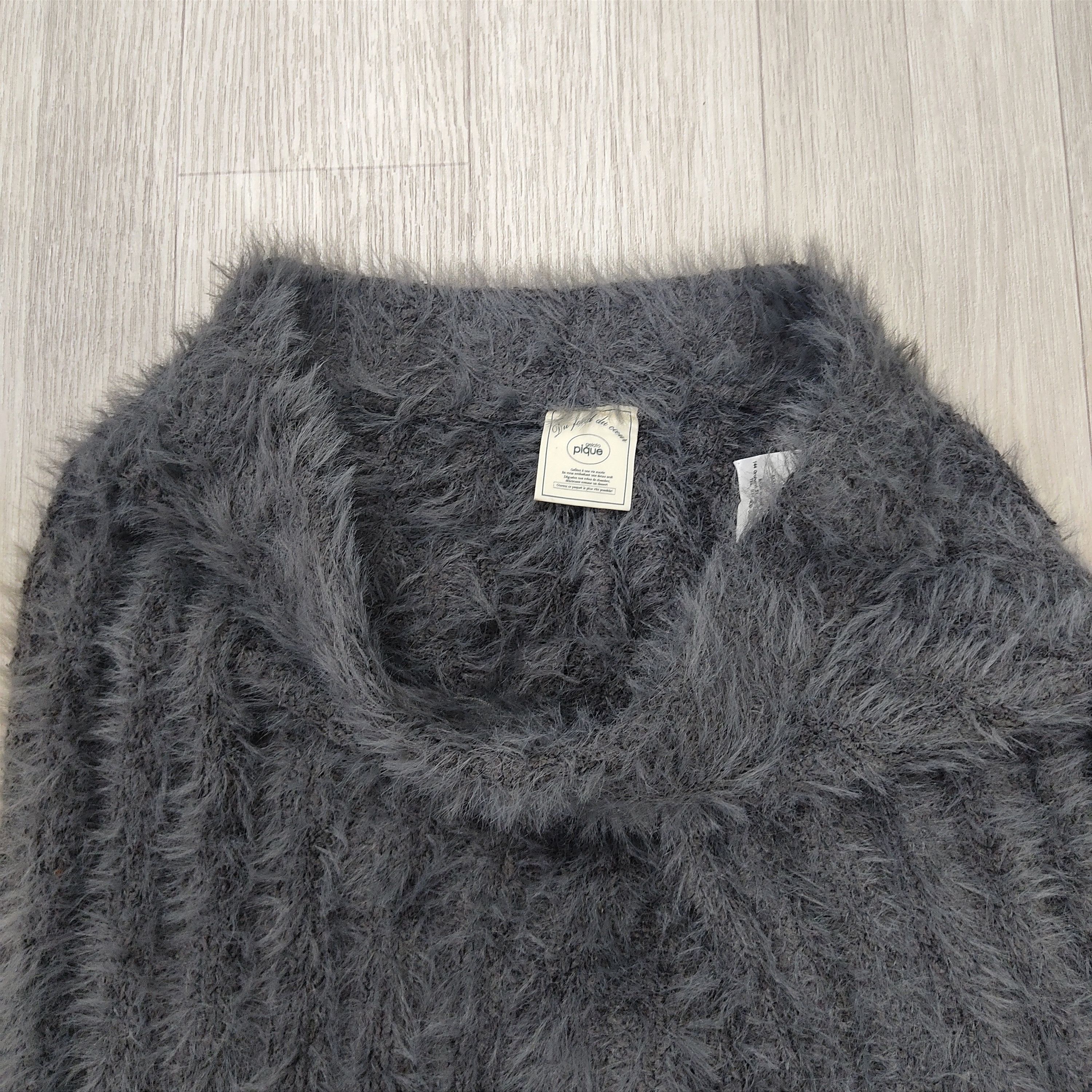 Japanese Brand - GELATO PIQUE Fluffy Mohair Fur Flare Pants - 6