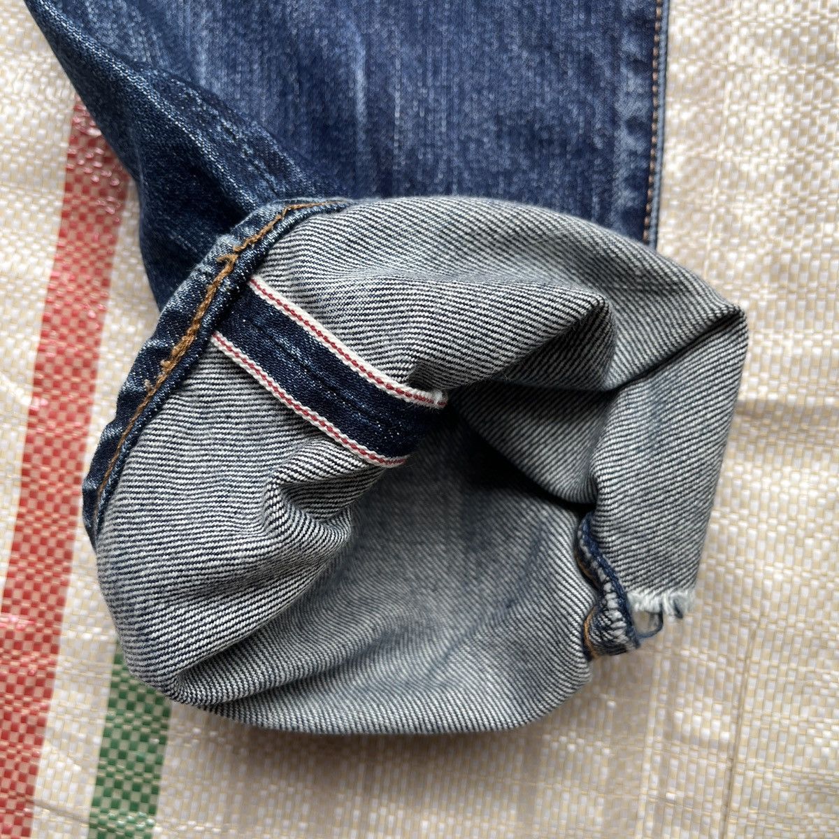Vintage - Redline Selvedge Hystoric Glamour Denim Jeans Distressed - 19