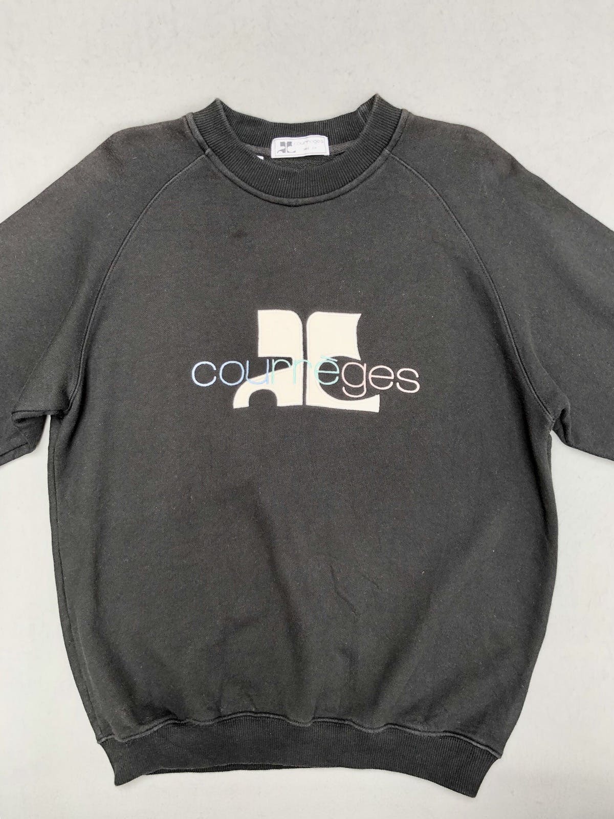 Courreges Embroidered Logo Sweatshirt - 3