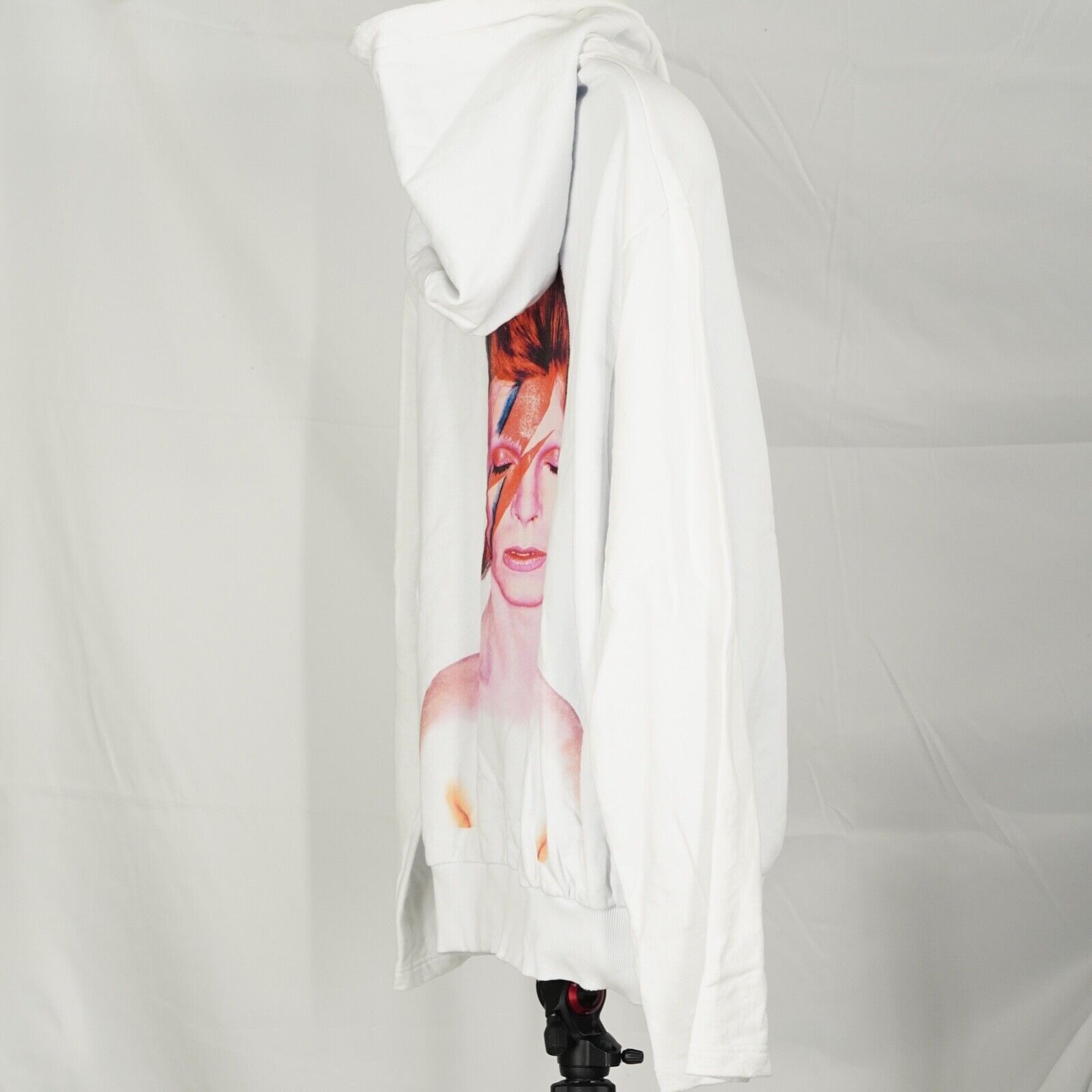 David Bowie IH NOM UH NIT Hoodie Sweatshirt White Paris M - 9