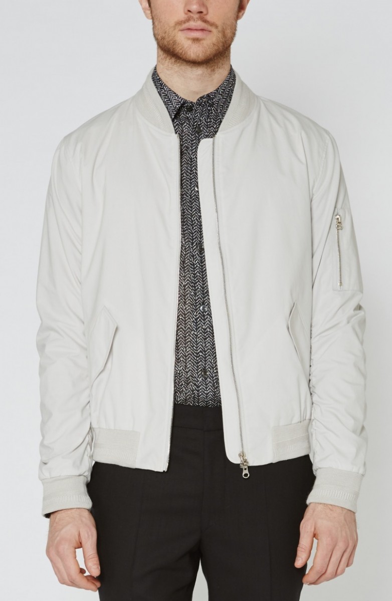 A Kind Of Guise - STONE GREY BOMBER JACKET BATUCO BLOUSON - 1