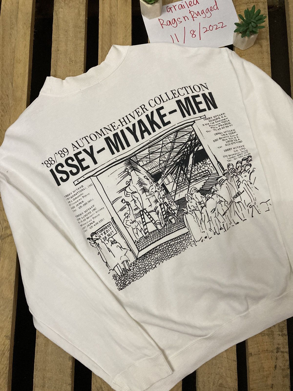 RARE Vintage 88/89 Issey Miyake Men Automne Hiver Collection - 3