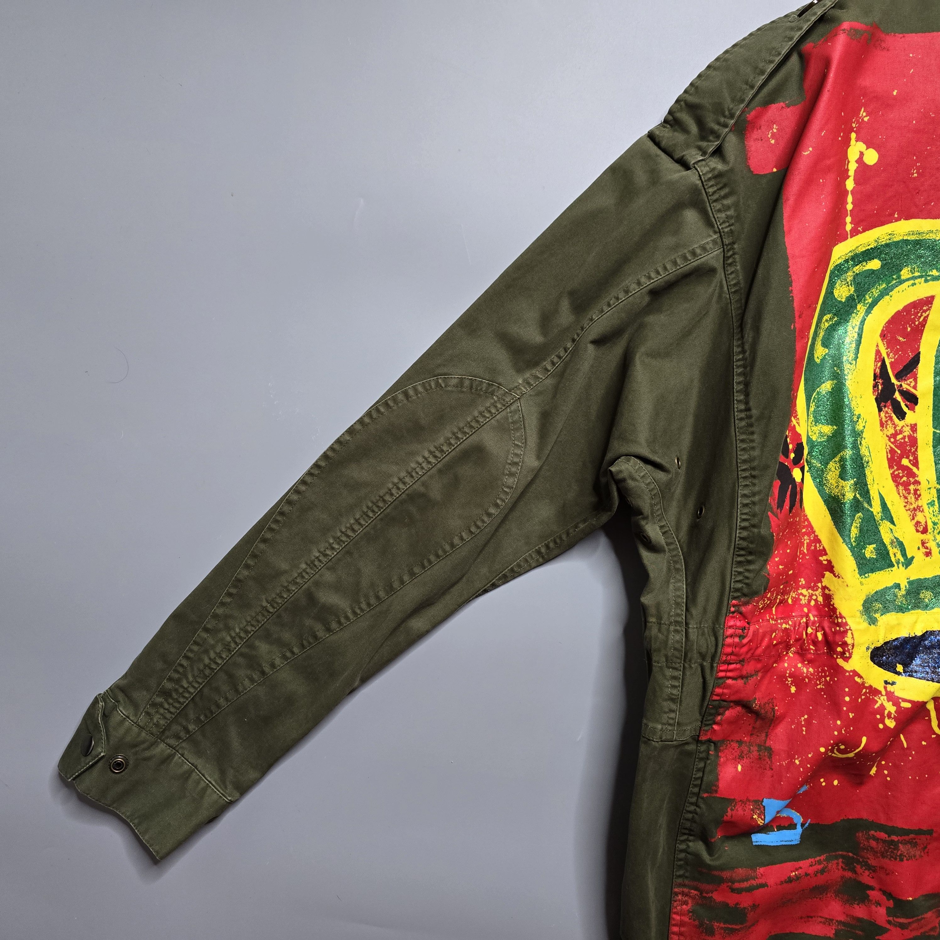 Faith Connexion - Hand-Painted Crown Tag M65 Field Jacket - 6
