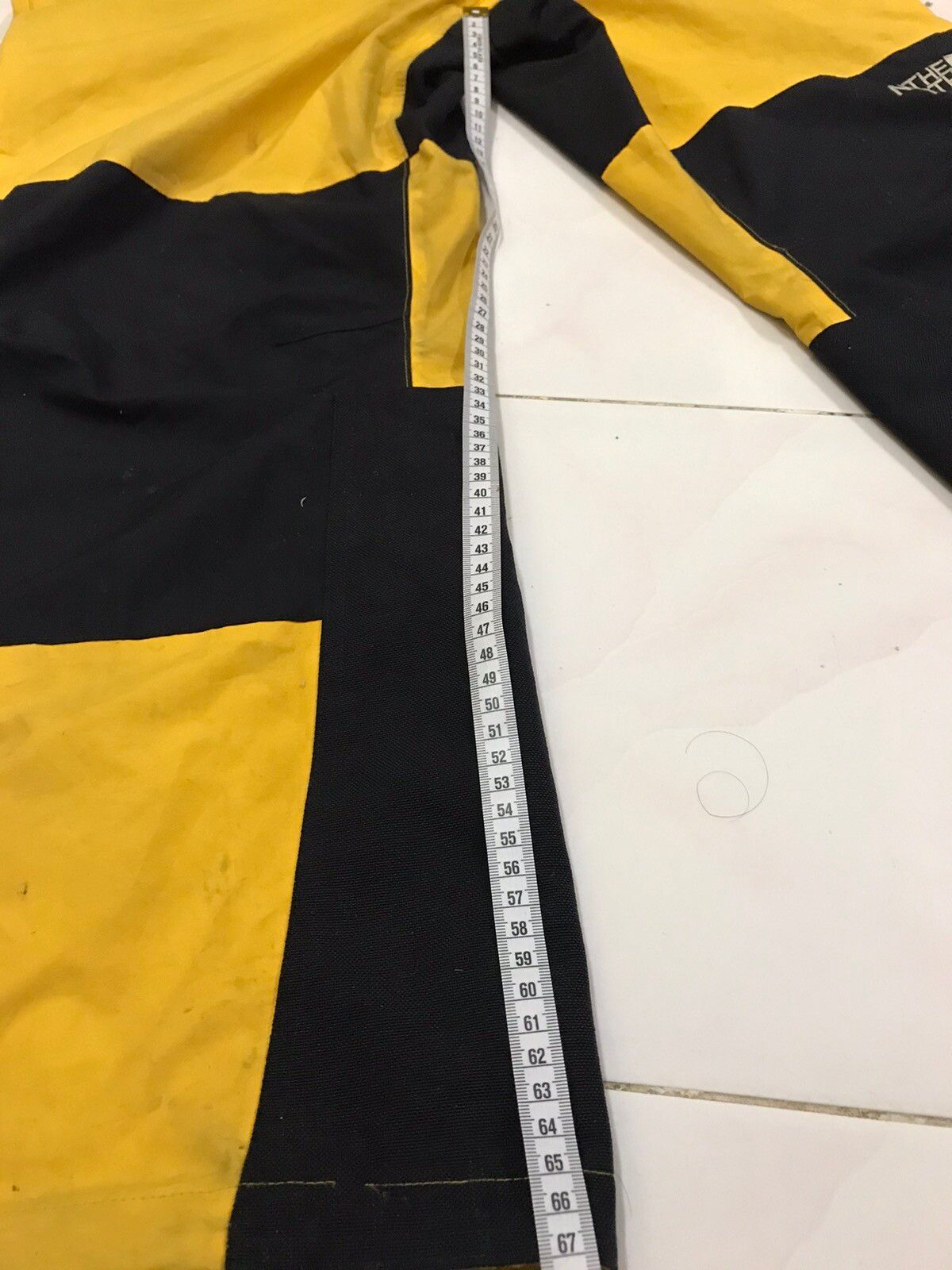 THE NORTH FACE” GORE-TEX SKI PANTS BIBS OVERALLS IN YELLOW - 11