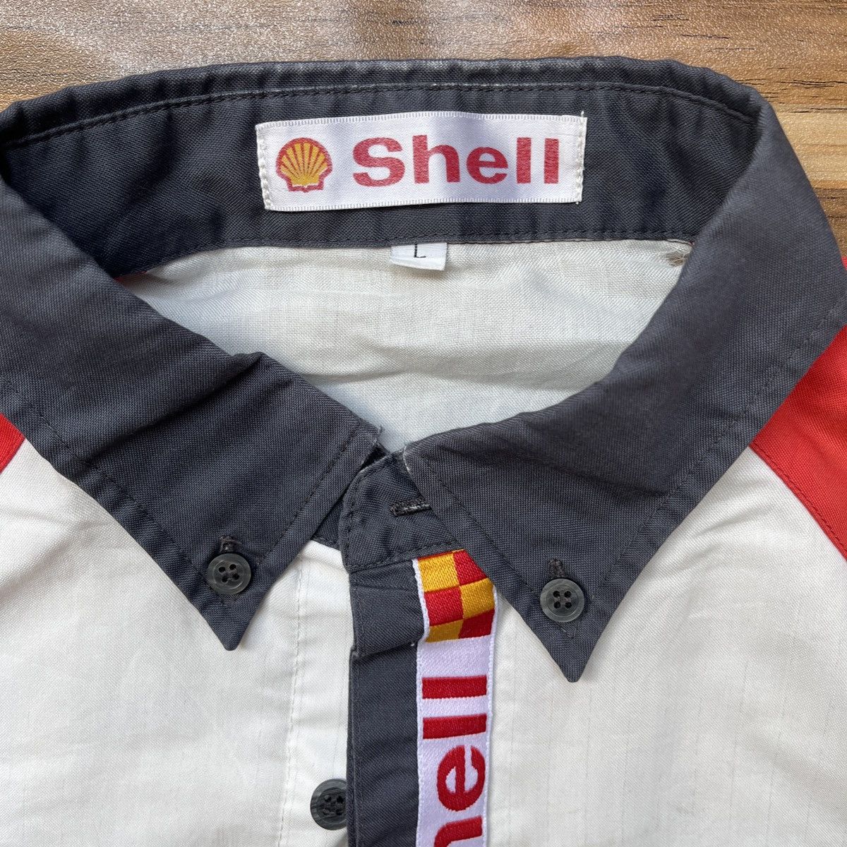 Shell Uniform Workers Vintage Japanese Outlet 1990s - 6