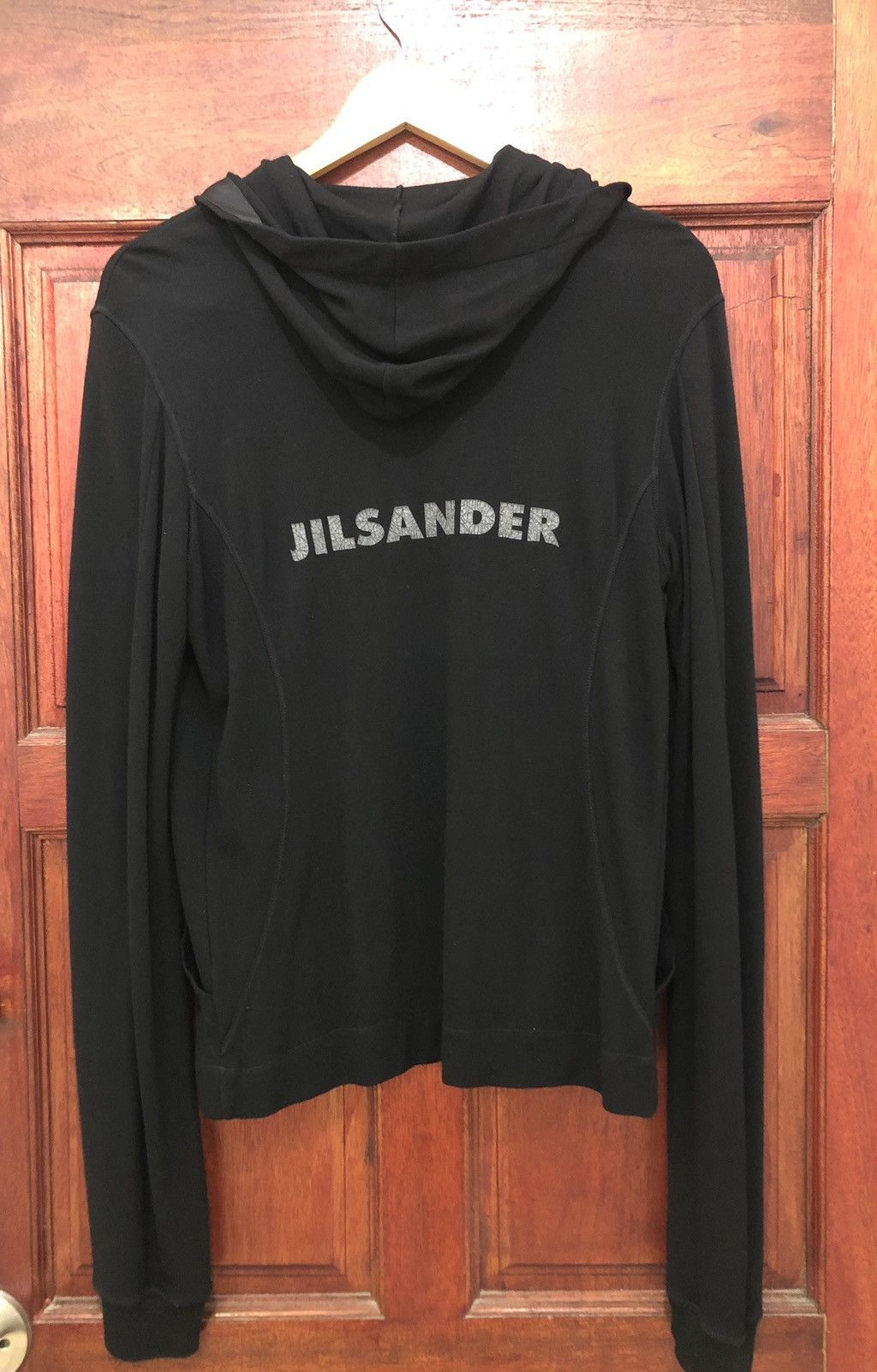 Jil Sander Cropped Sweatshirt Hoodie Italy Made - 1