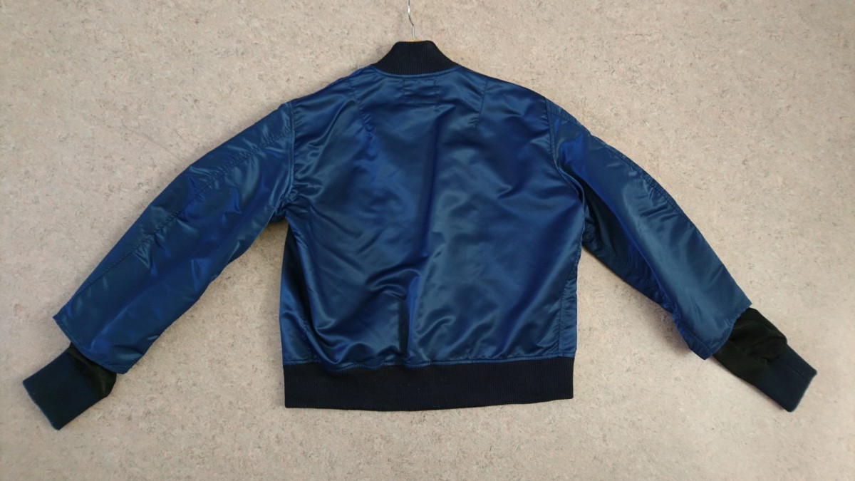 Longjourney - NWT Rare Blue Bomber MA1 Oversized Jacket S M L XL - 4