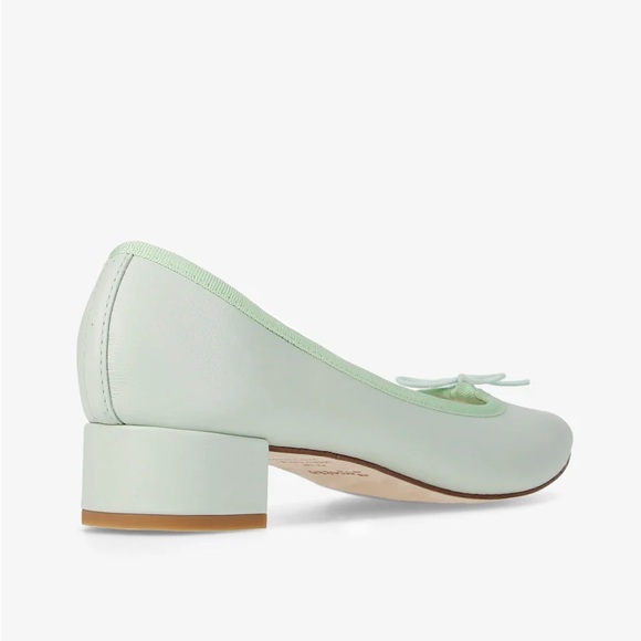 Repetto Camille Ballet Flat Heels Aqua Green EU 36 - 3