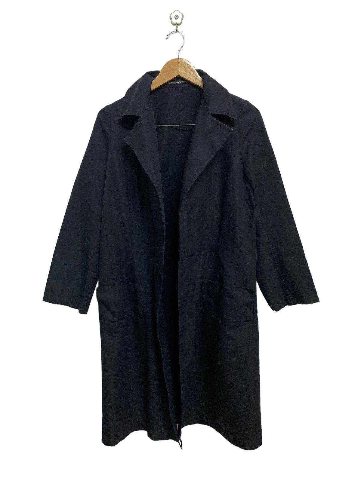 Vintage Yohji Yamamoto Y's Ramie Long Coat/ Jacket - 2