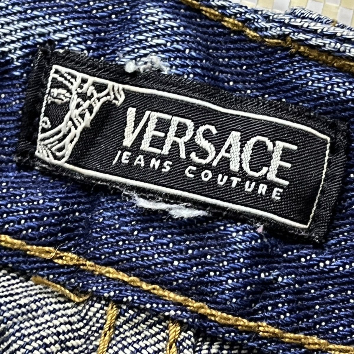 Vintage - Straight Cut Versace Jeans Couture Italian Designer - 7