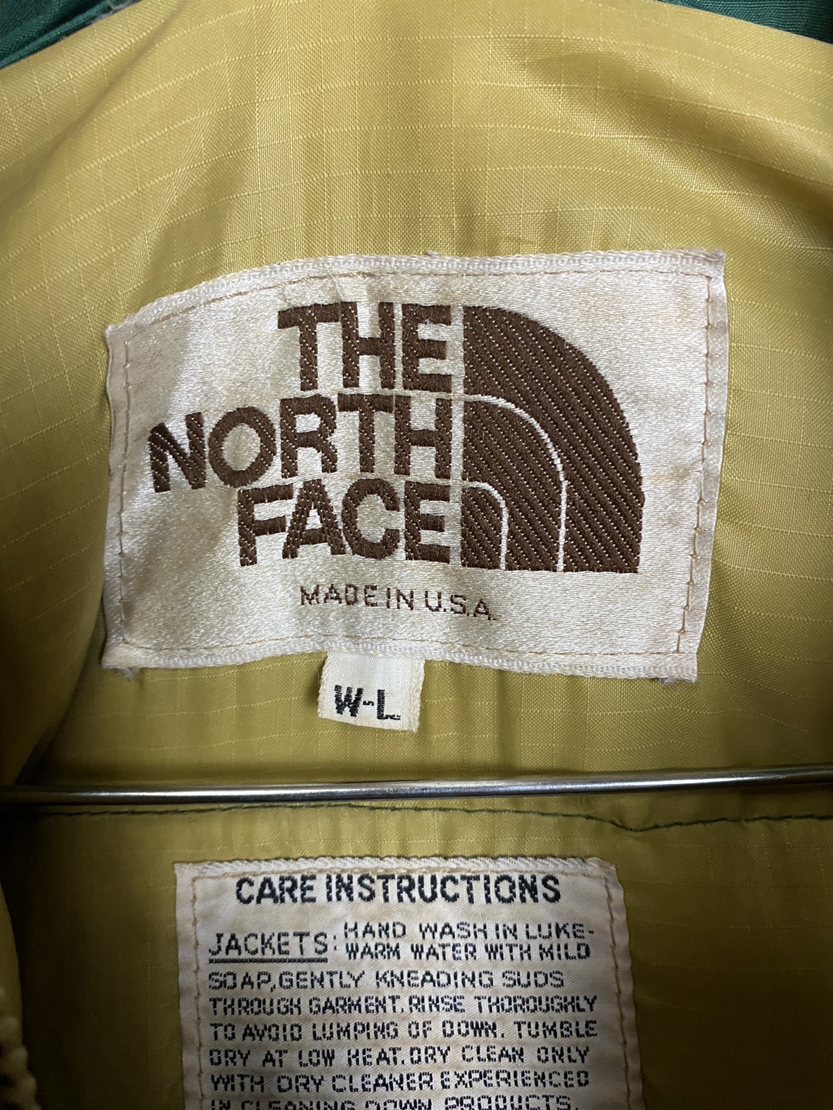 Vintage The North Face White Label Puffer Down Jacket - 9