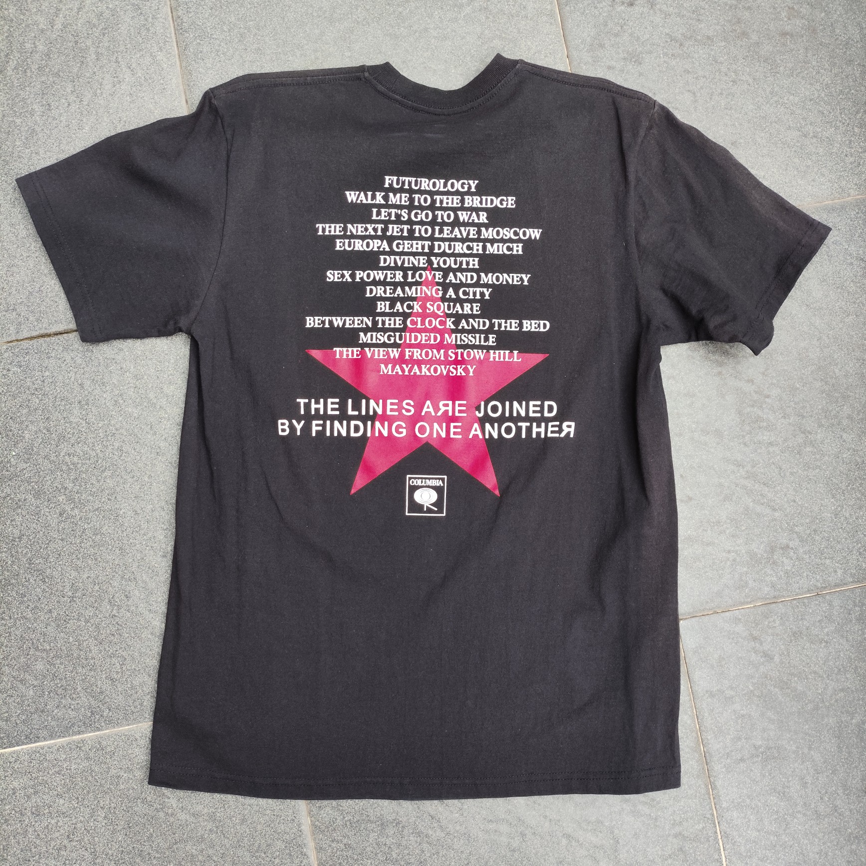 manic street preachers futurology vtg tee - 2