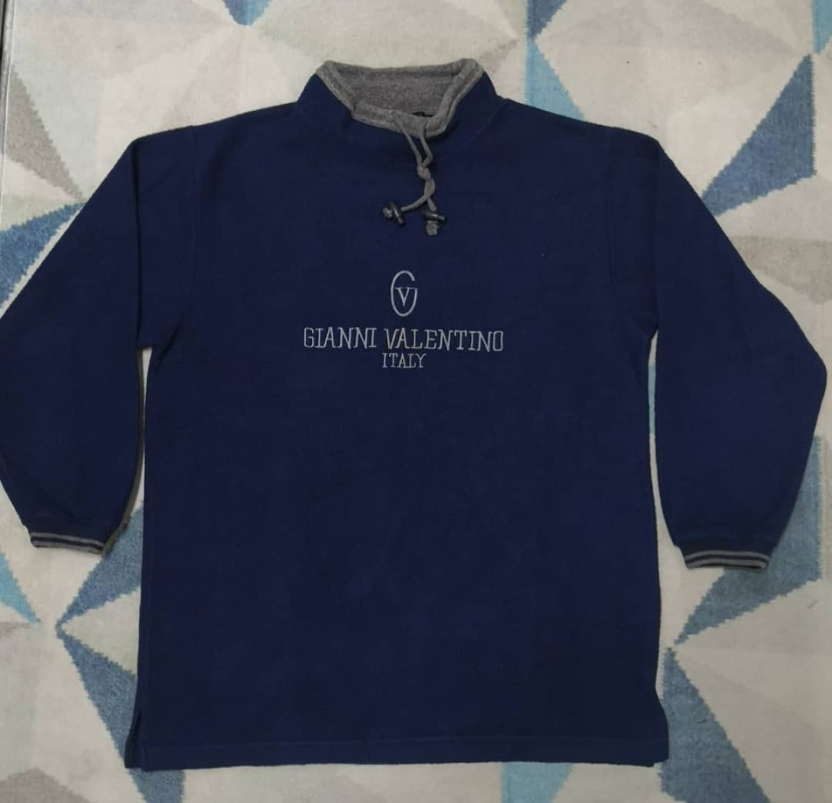 Gianni - Embroidered Fleece Jumper - 1