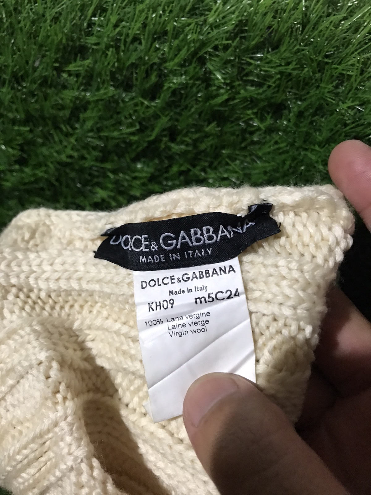 Dolce Gabbana Knit Wool Beanie Hat - 4