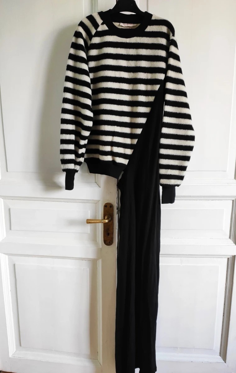 A.F. Vandevorst - Sweatshirt maxi dress.Like Rick Owens or Demeulemeester - 4