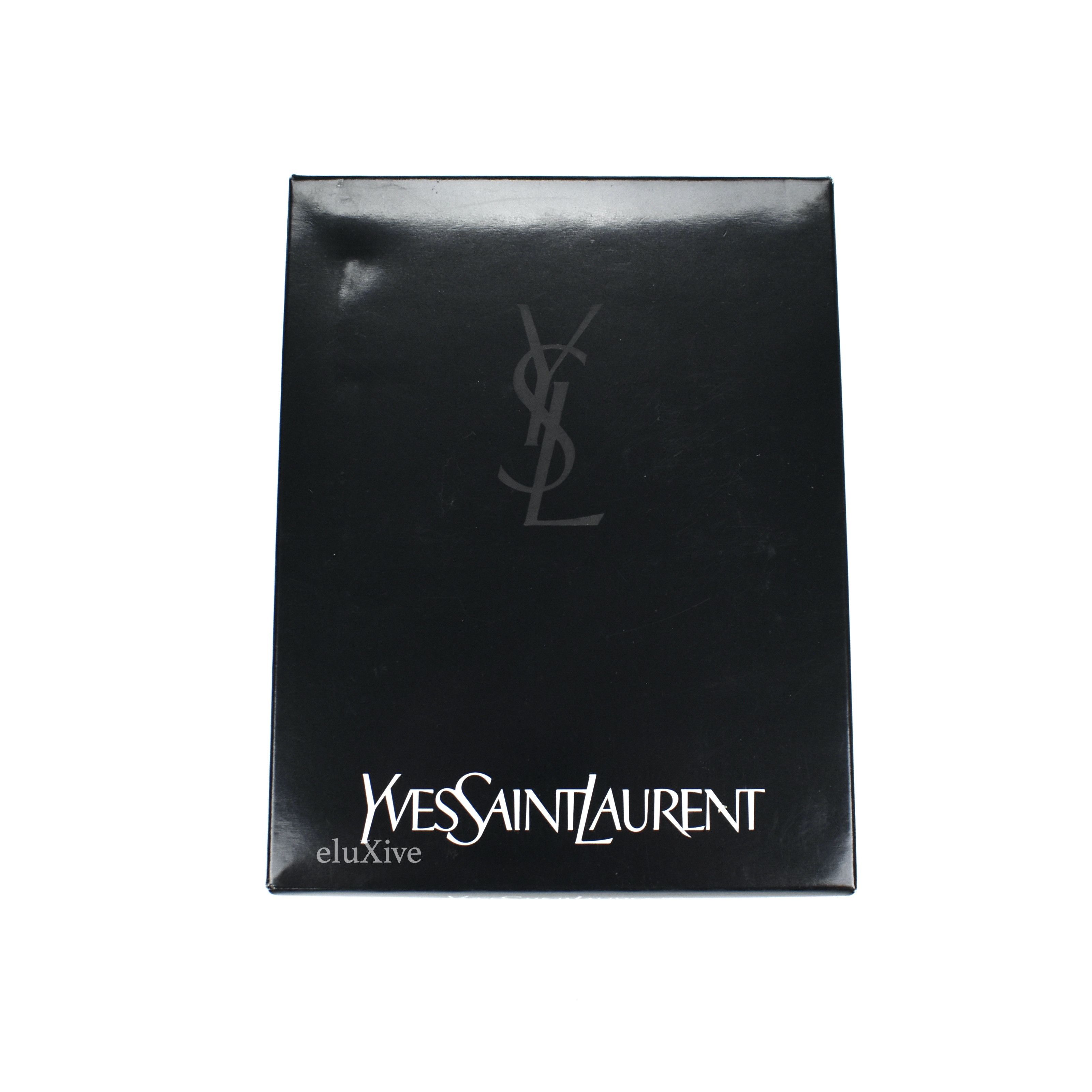 Blue Paisley YSL Logo Hand Towel (Medium) - 4