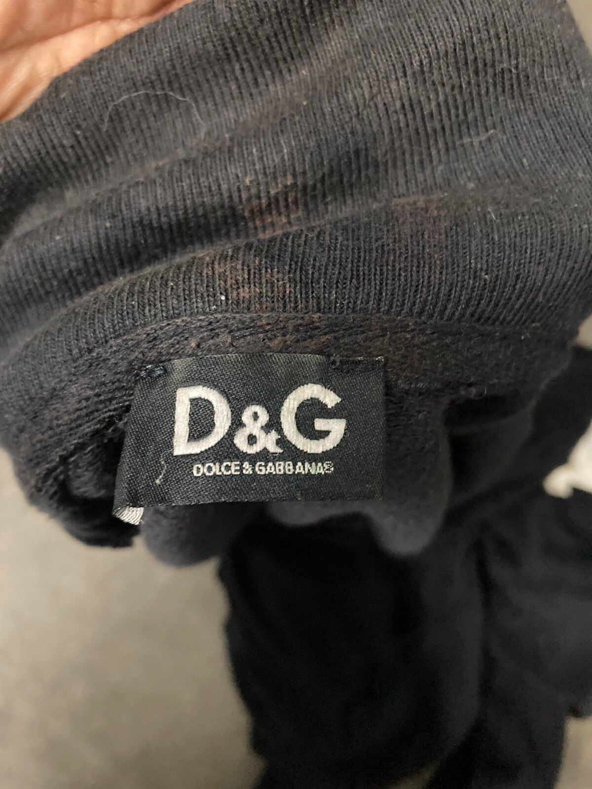Dolce & Gabbana Zipper Sweatshirt With Button Up - 8