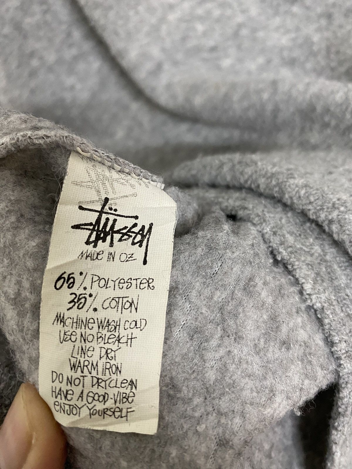 Vintage Stussy Made in OZ Sweatshirt - 7