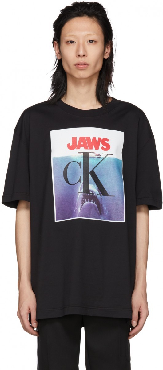 Calvin klein sales jaws t shirt