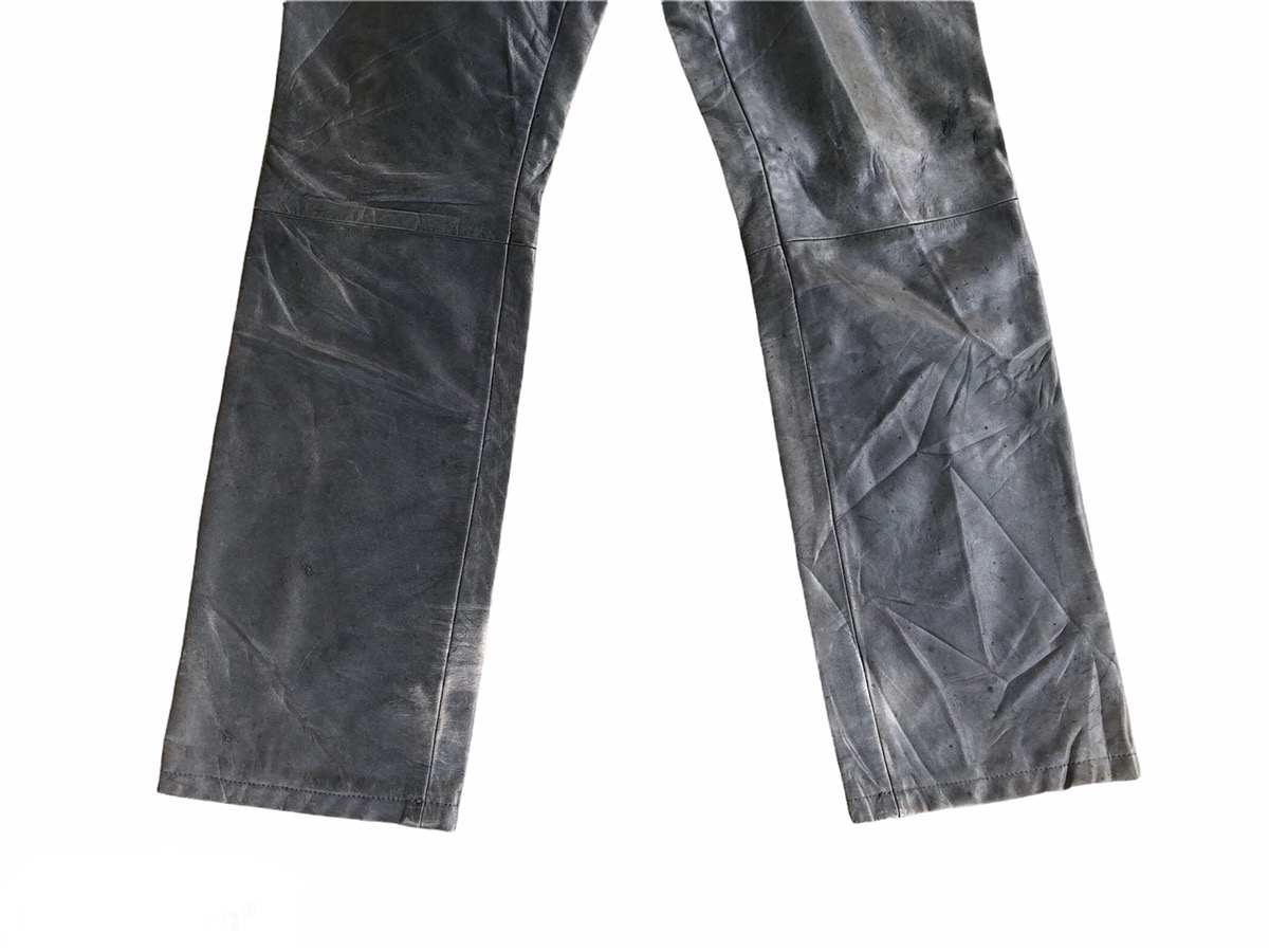 🔥CAROL CHRISTIAN POELL FALL 00-01 LEATHER TROUSER - 6