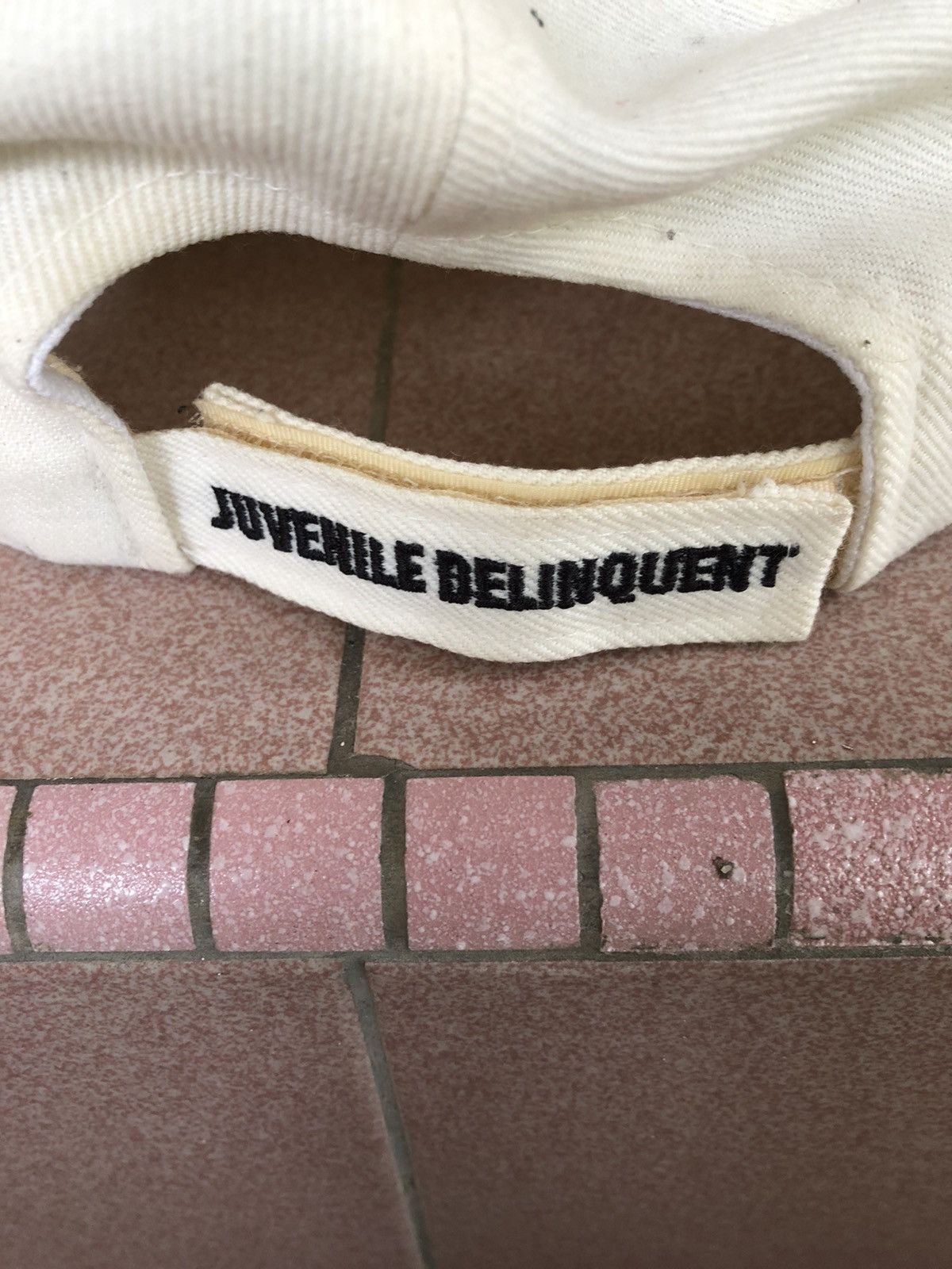 Archival Clothing - Vintage Juvenile Delinquent 6 Panel Cap Velcro Strap - 5