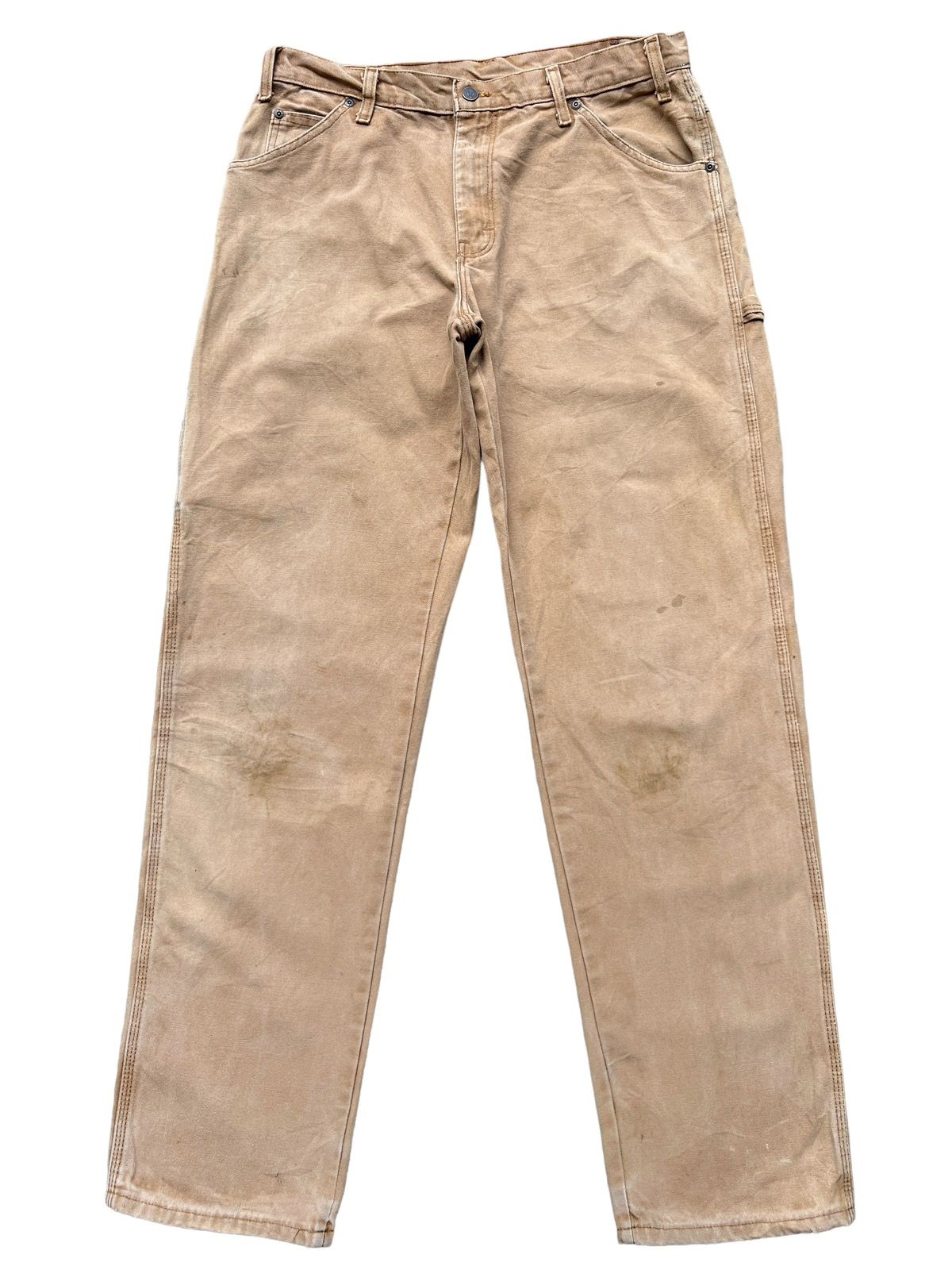 Vintage 90s Dickies Workwear Faded Distressed Baggy Pants - 2