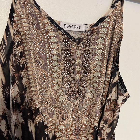 Reverse Brand (AUS) Boho Embellished Romper - 4