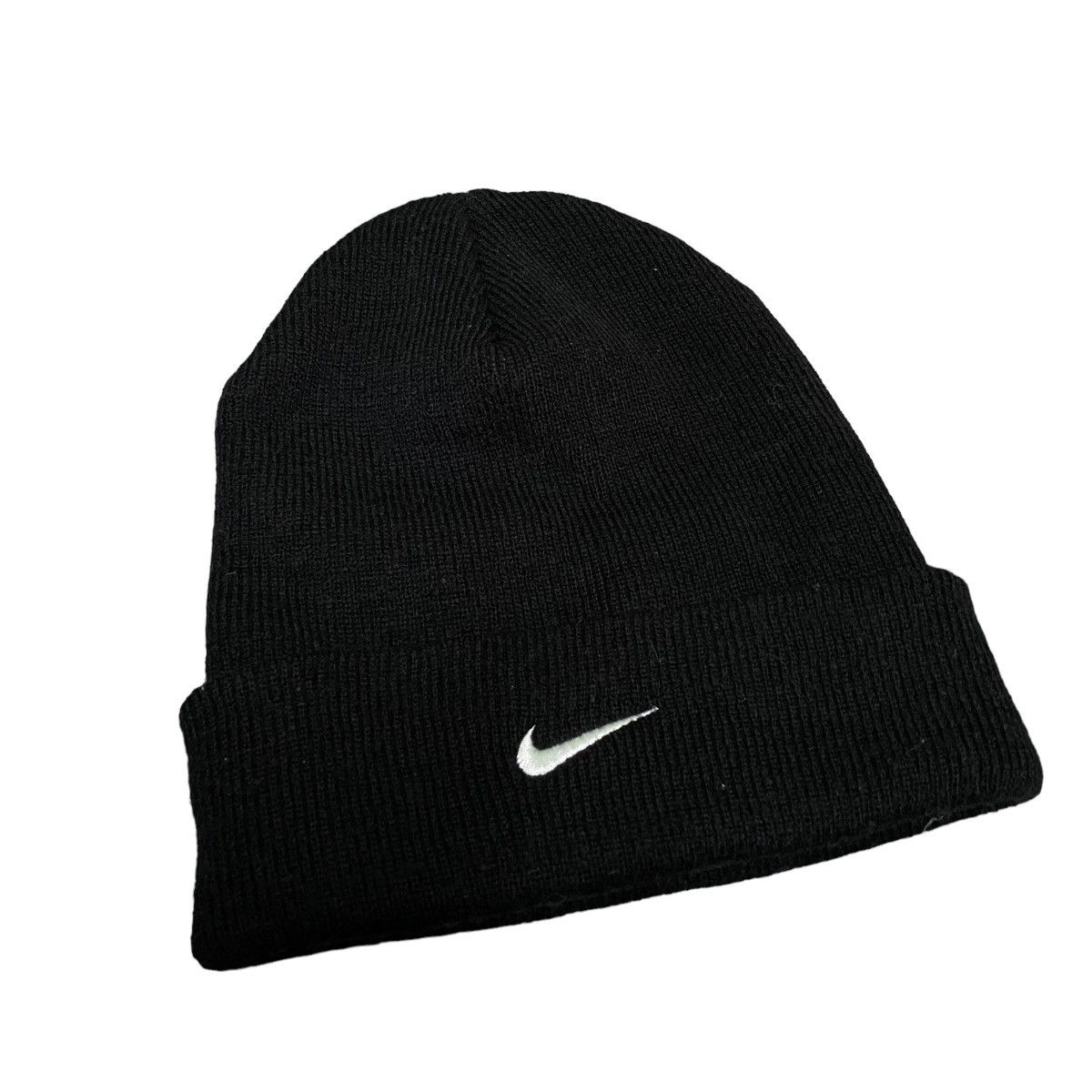 Vintage Nike Beanie Hat Black Colour - 5
