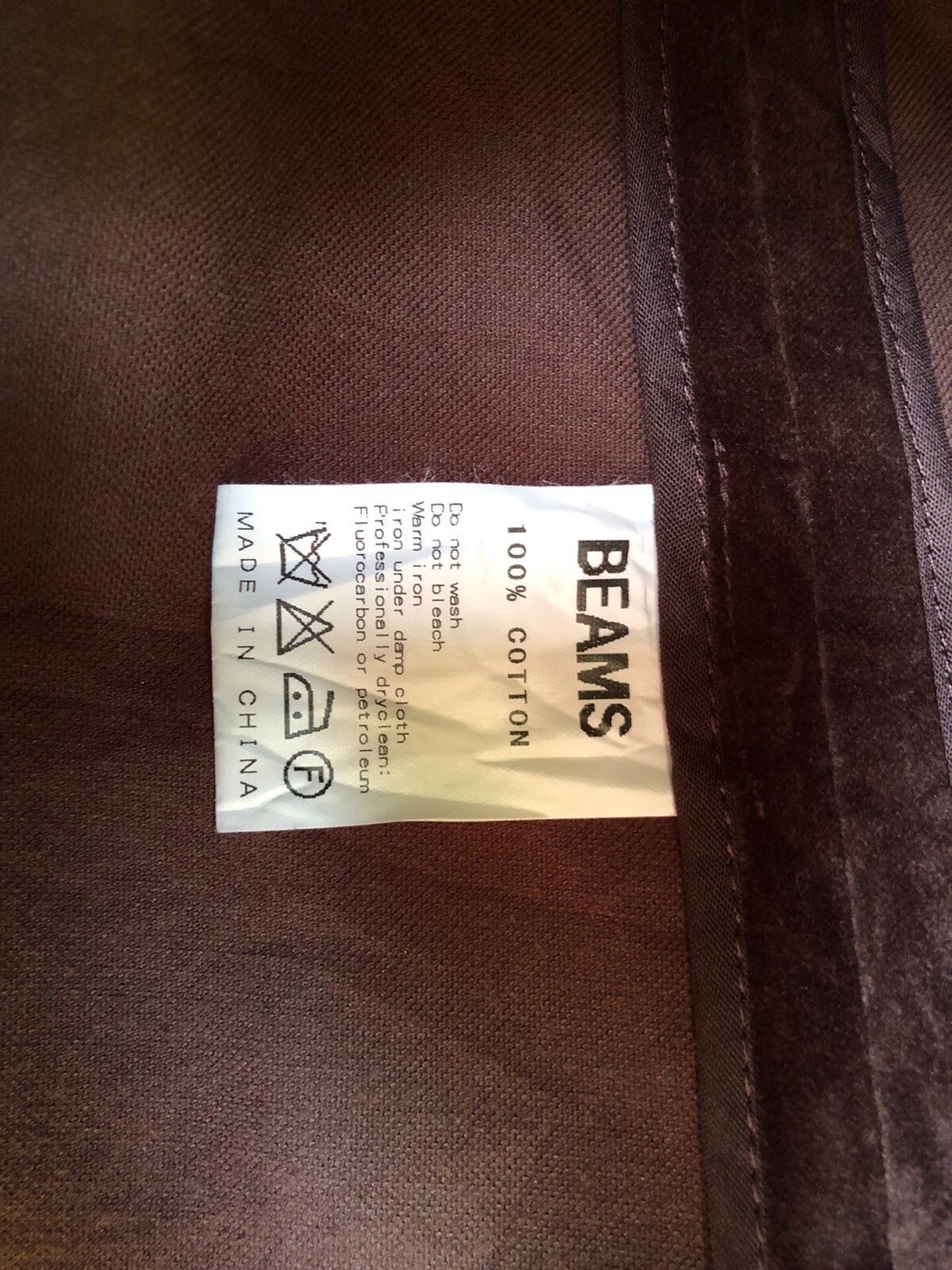 Japanese Brand Beams Velvet Casual Jacket - 3