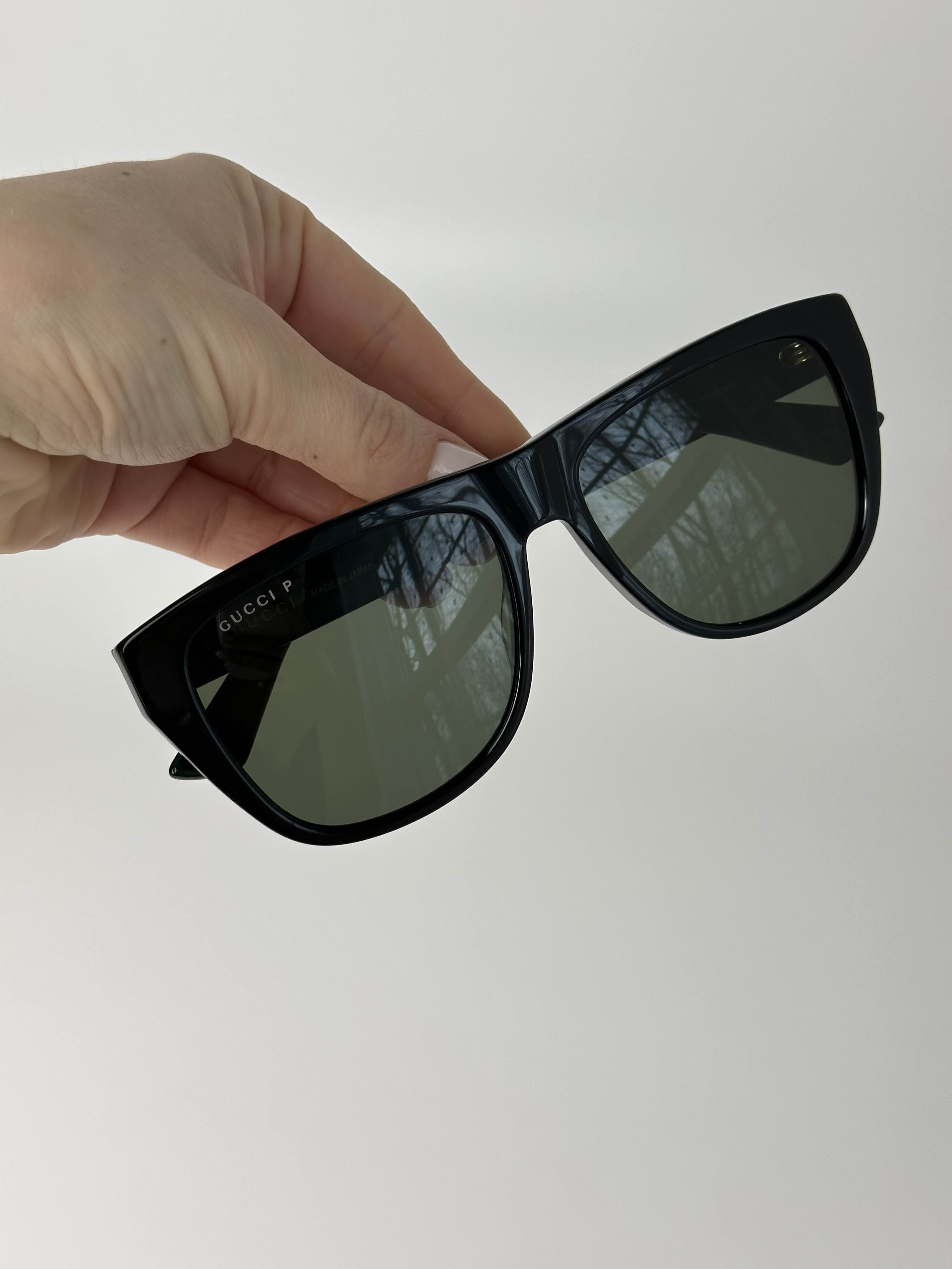 BRAND NEW GUCCI GG0926S 006 Black/Green Men Sunglasses - 5