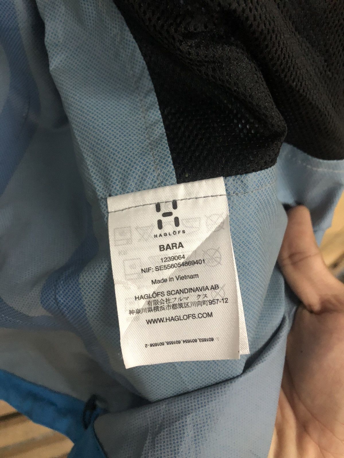 Japanese Brand - Haglofs Bara Men Waterproof Jacket Nice Colour - 14