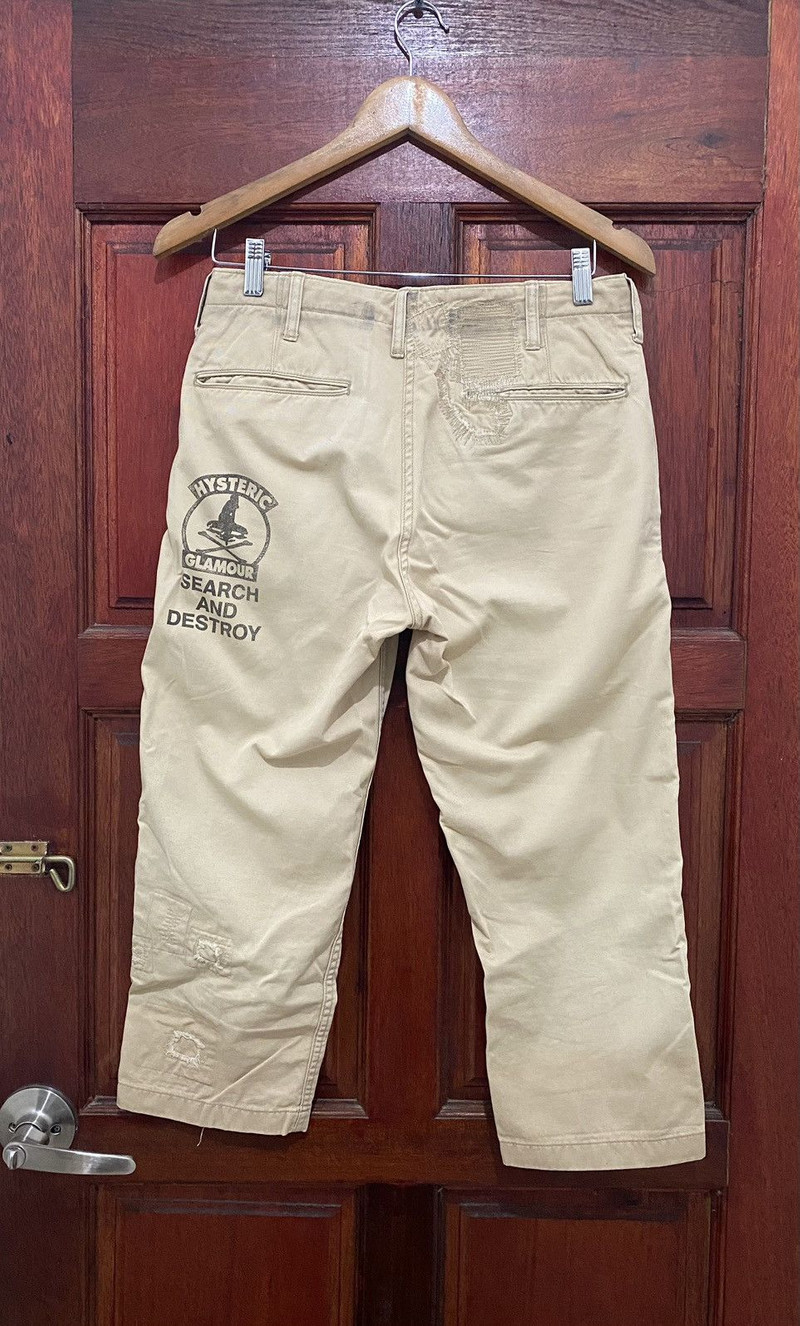 Hysteric Glamour Search And Destroy Design Distressed Quater - 1